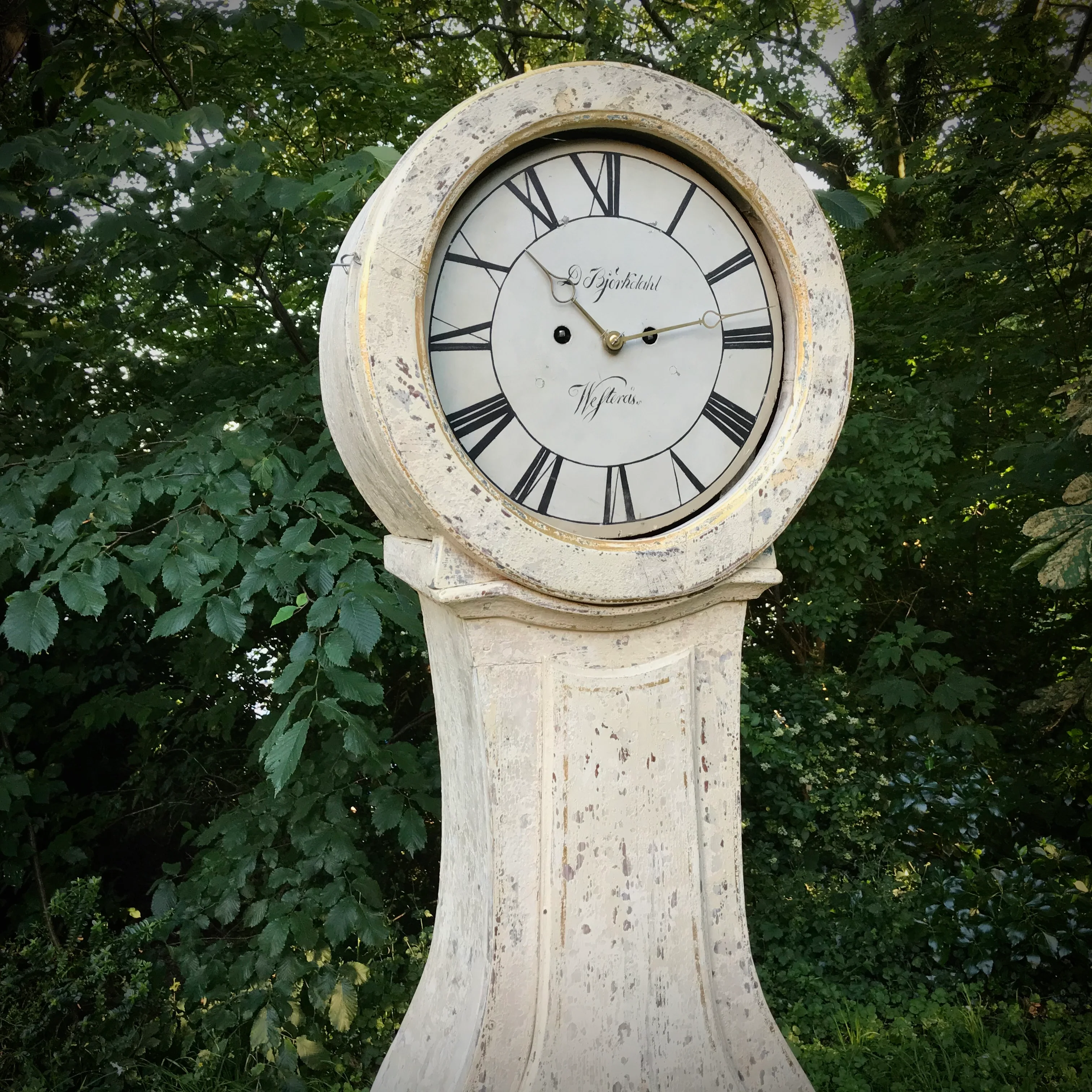 Late 18th Century Gustavian Mora Longcase Clock - Image 6