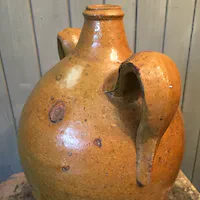 “Aguardiente” Brandy Pitcher (Priego-Cuenca) c.1760 - Image 8