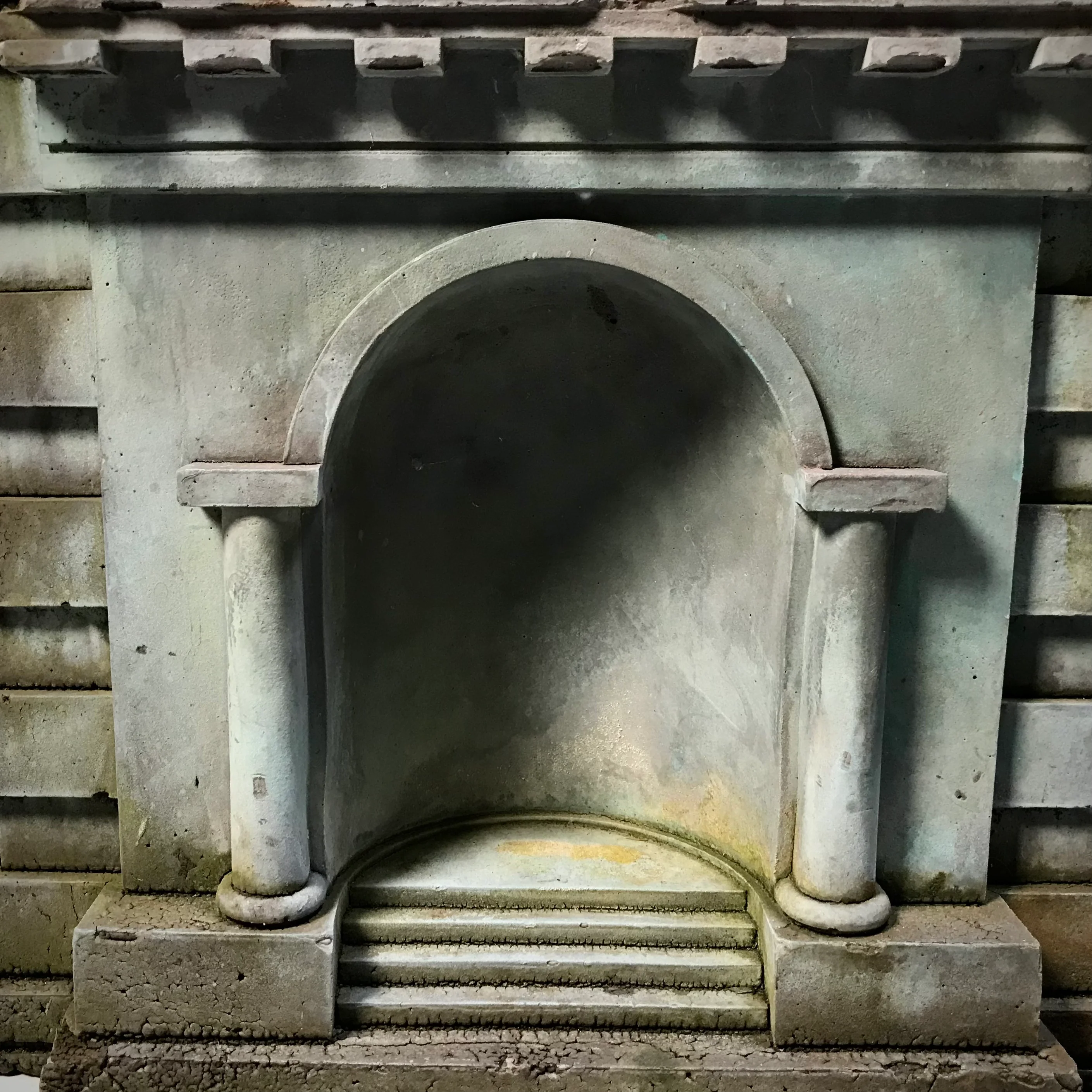Architects’ Model of a Palladian Temple Early-Mid 20th Century - Image 4