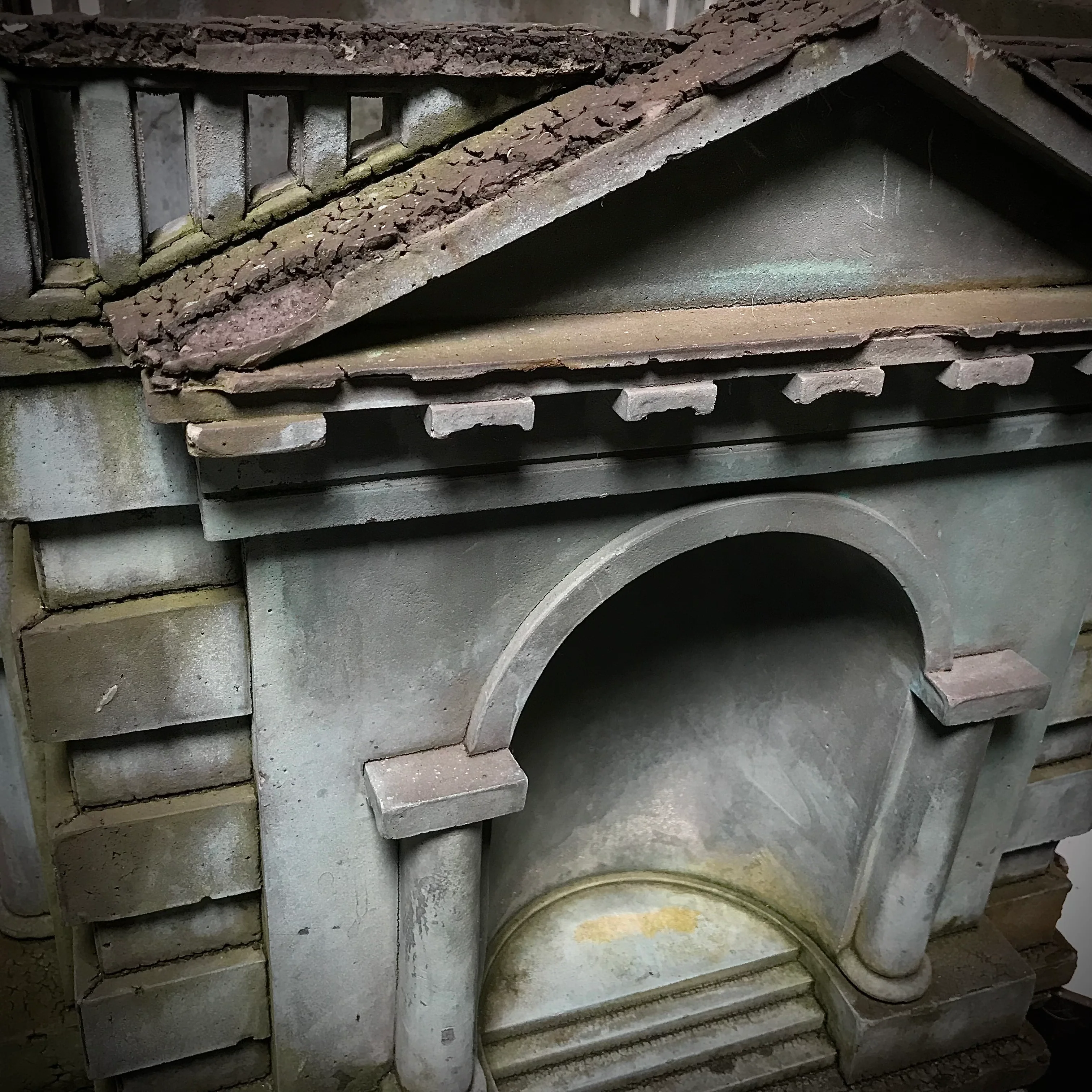 Architects’ Model of a Palladian Temple Early-Mid 20th Century - Image 5