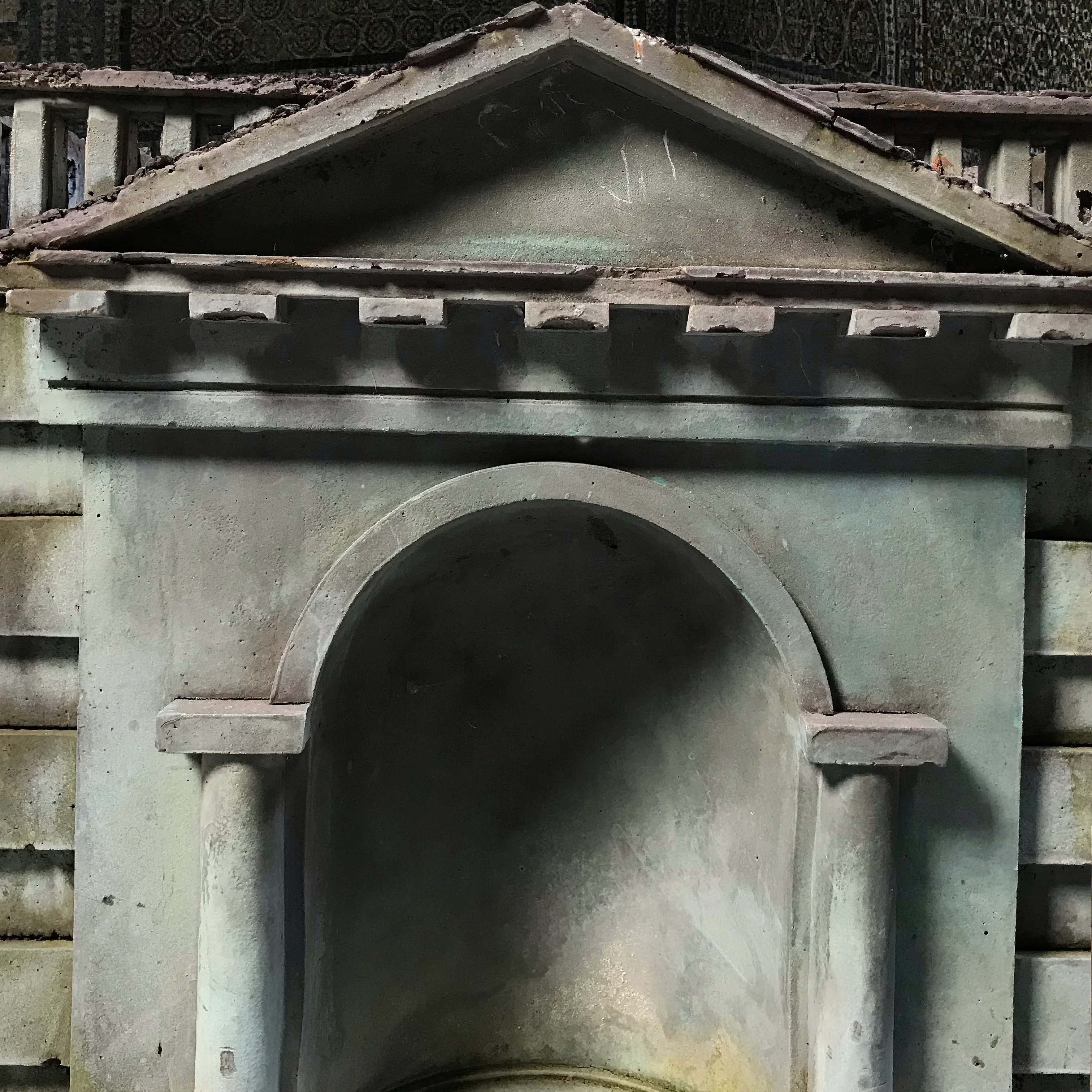 Architects’ Model of a Palladian Temple Early-Mid 20th Century - Image 6