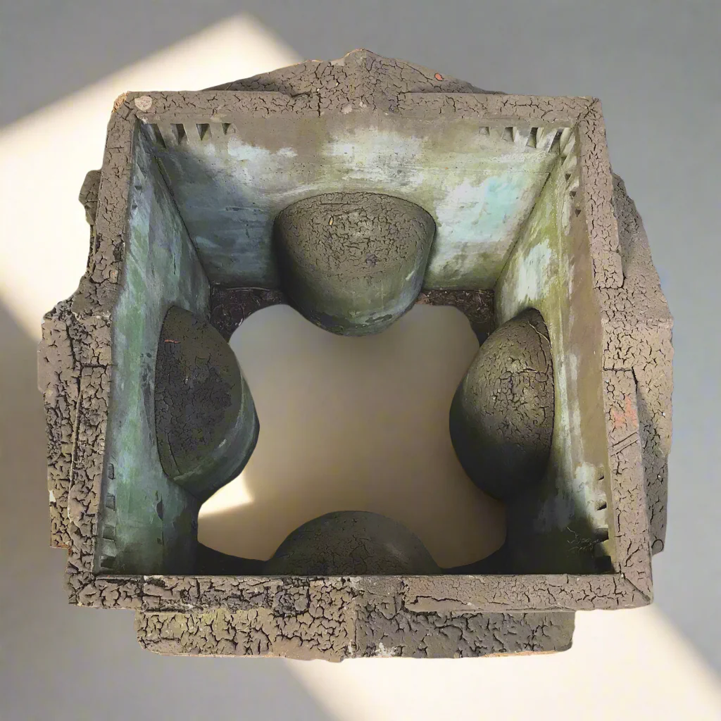 Architects’ Model of a Palladian Temple Early-Mid 20th Century - Image 7