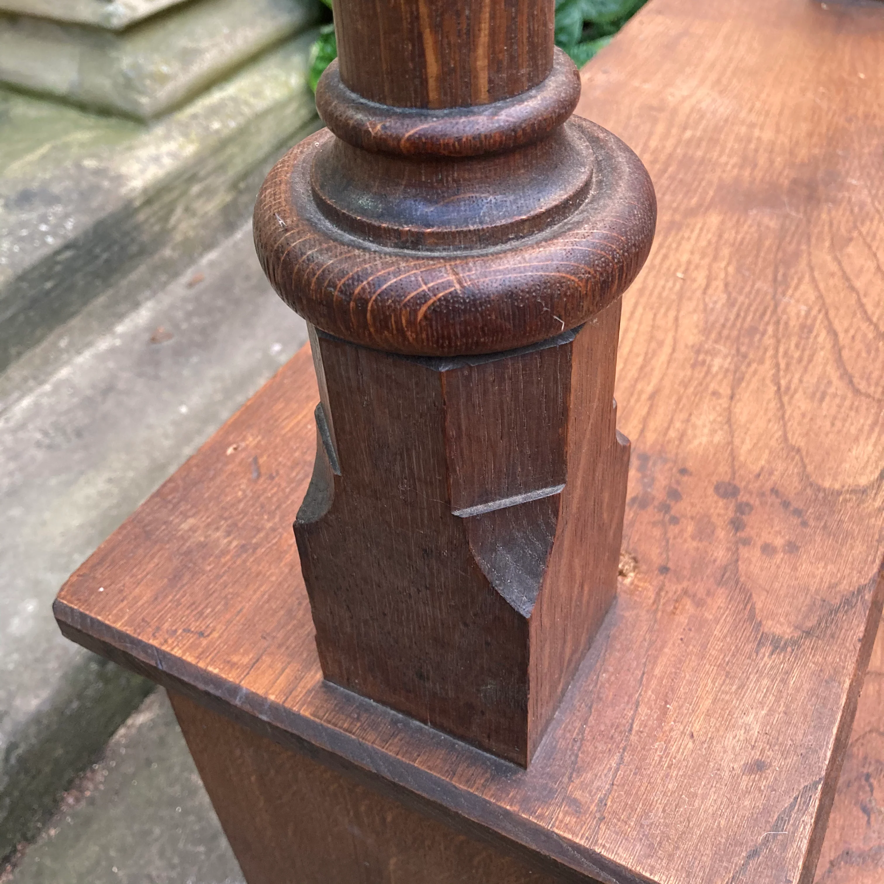 Arts & Crafts Library Steps c.1890 - Image 7