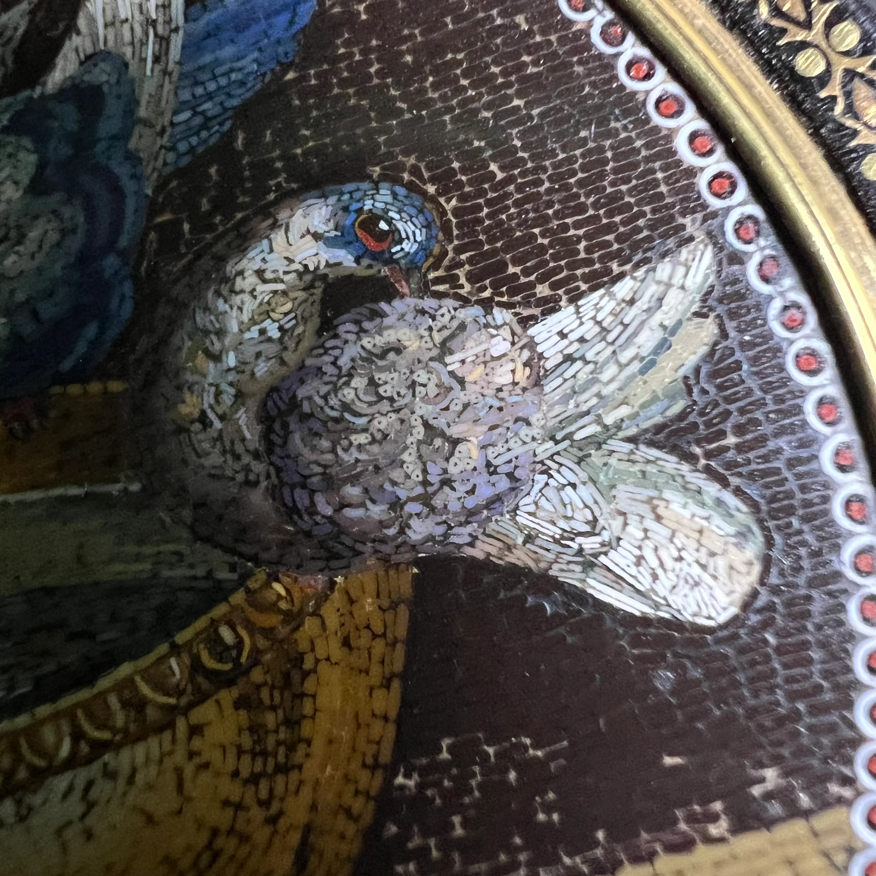18th-Century Roman Micromosaic Snuff Box – Doves of Pliny, Attributed to Circle of Giacomo Raffaelli c.1780-1800 - Image 32