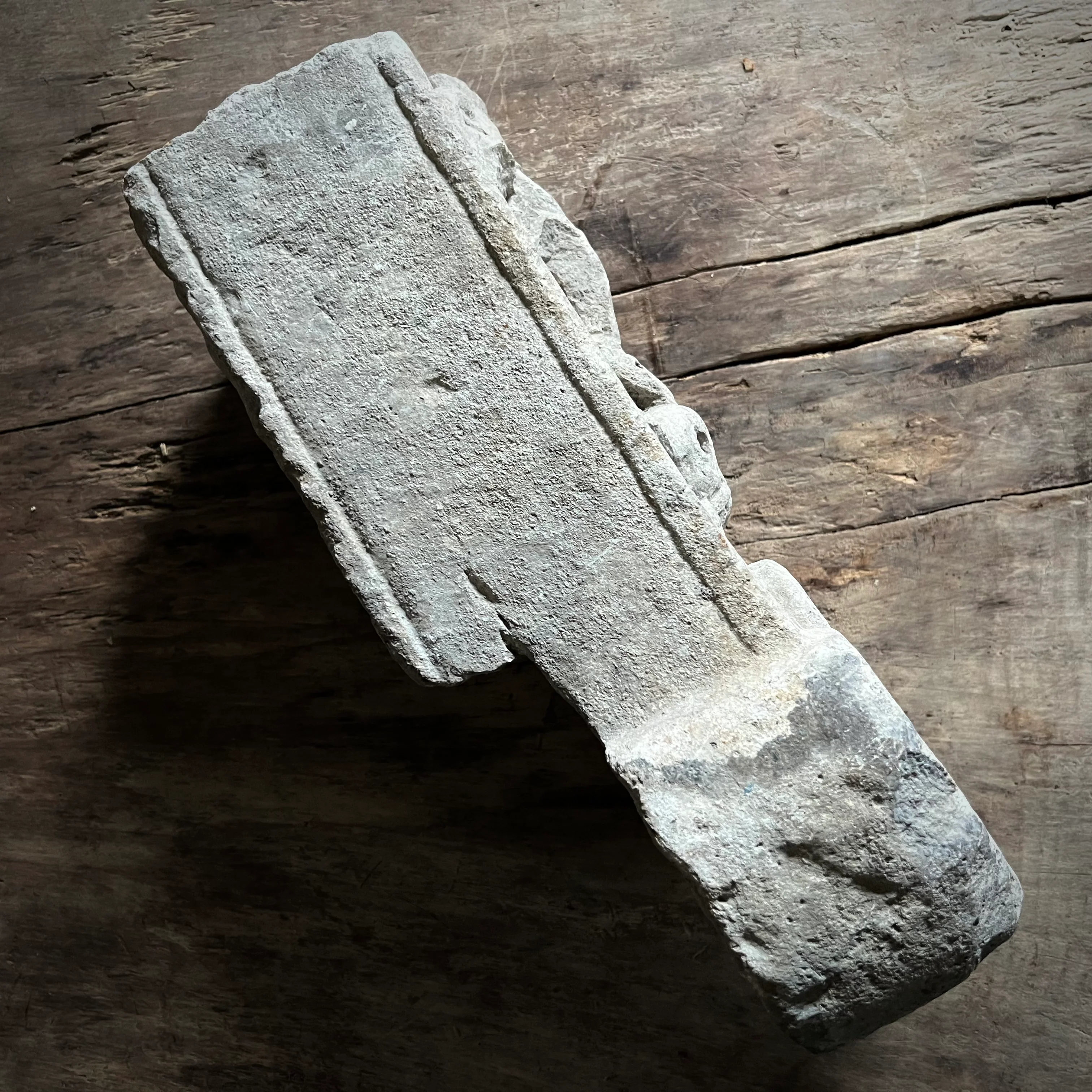 Carved Stone Italian Plague Marker d.1654 - Image 26