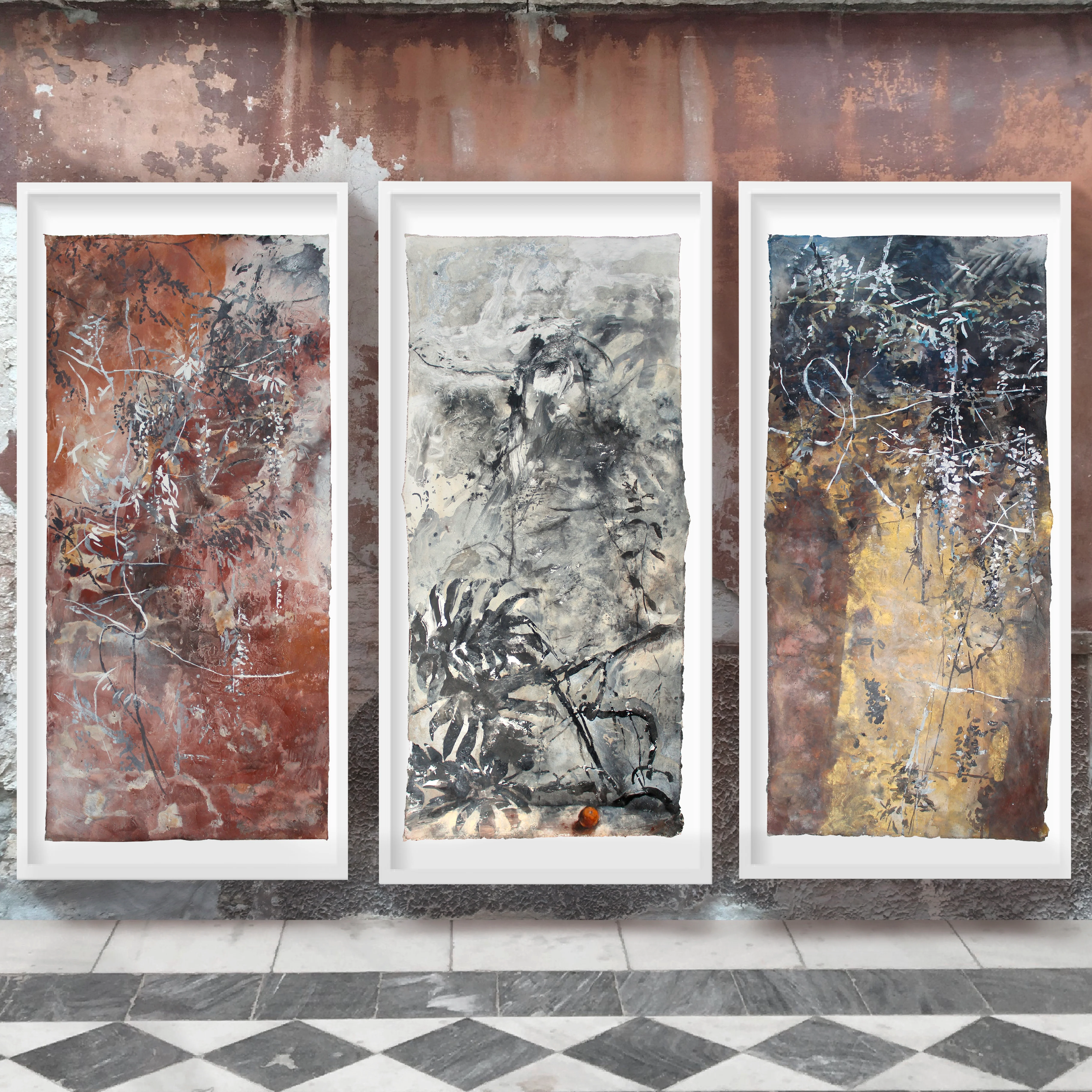 Chloë Holt RCA FRSA - “Cochineal Red Wisteria” - Image 4