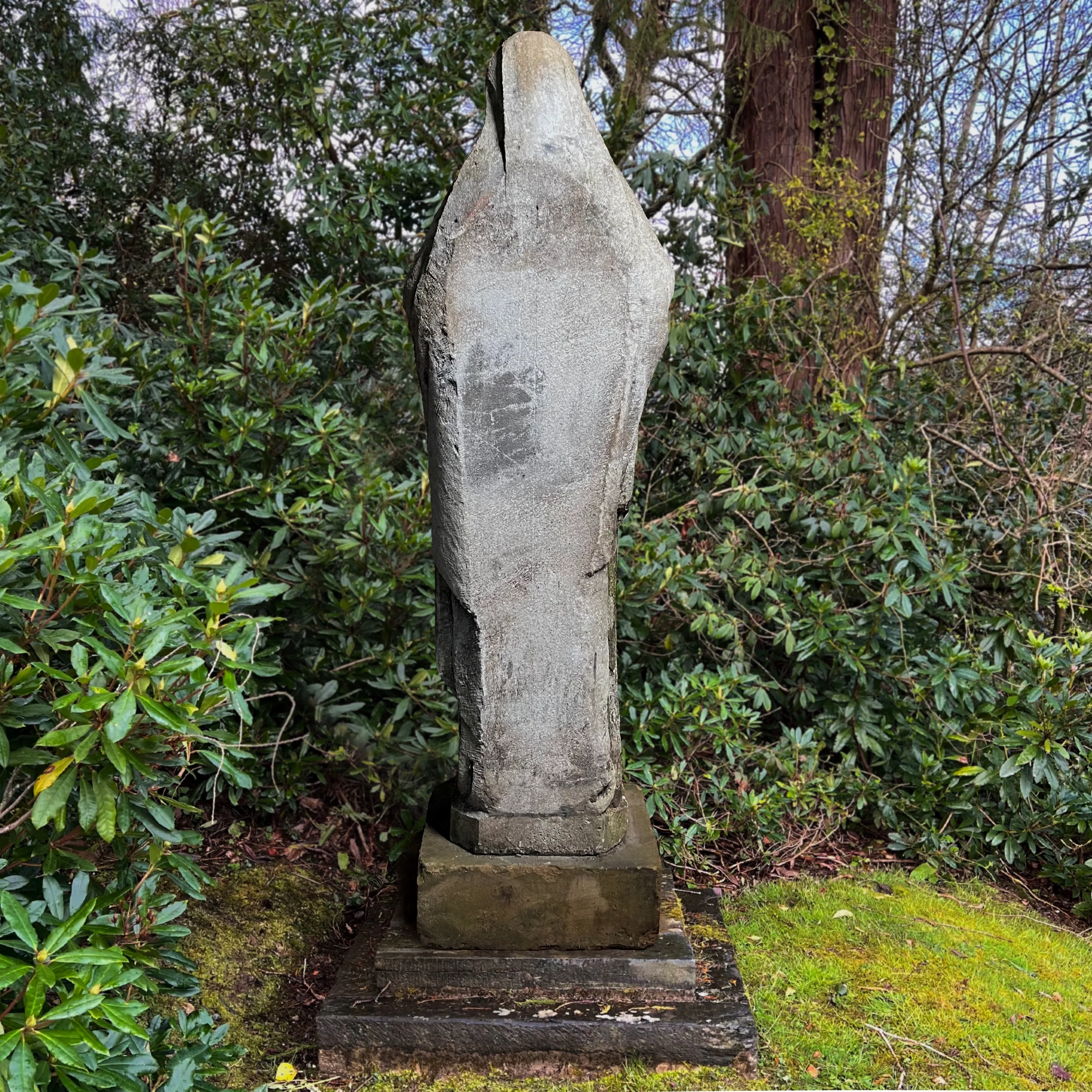 French Limestone Statue of the Madonna c.1780 - Image 13