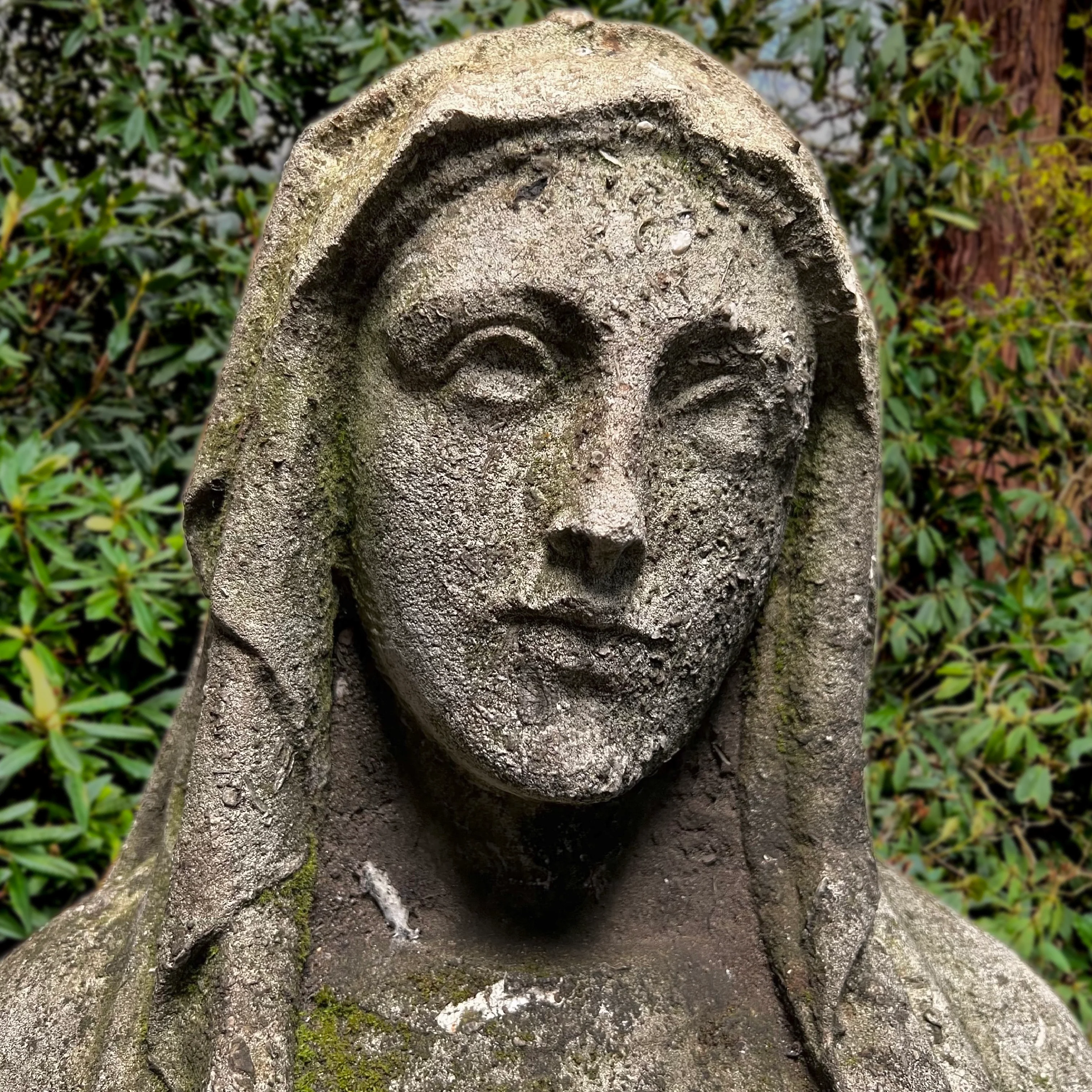 French Limestone Statue of the Madonna c.1780 - Image 15