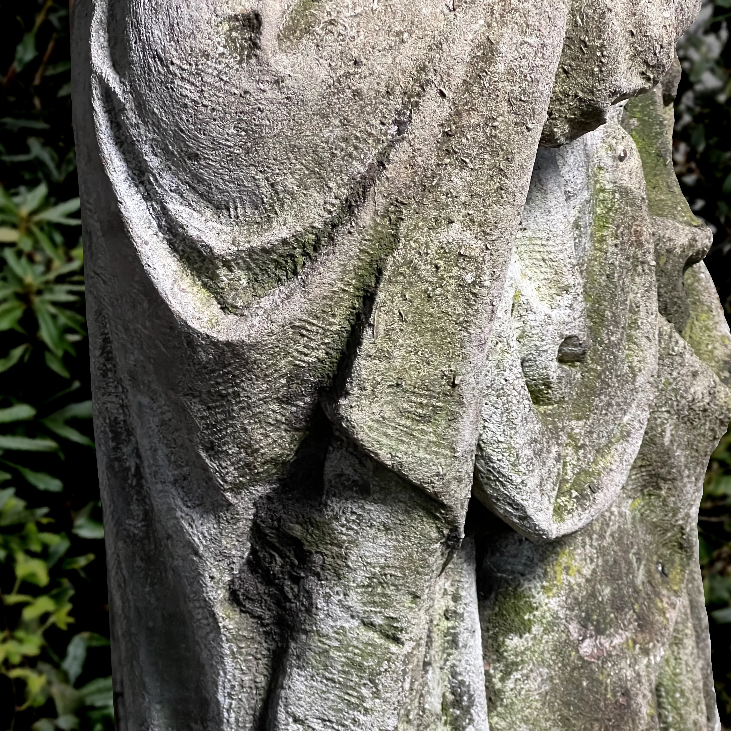 French Limestone Statue of the Madonna c.1780 - Image 17