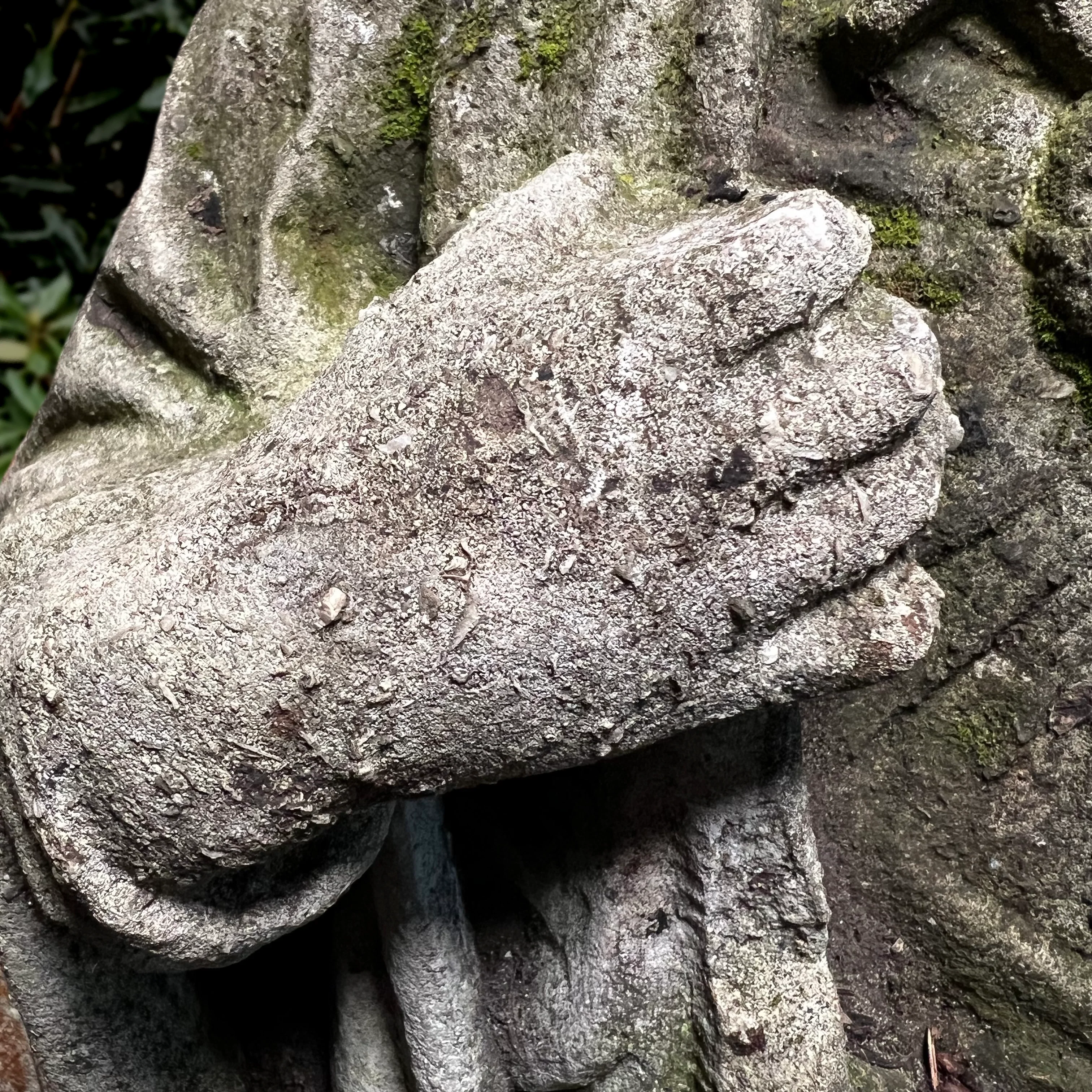French Limestone Statue of the Madonna c.1780 - Image 18