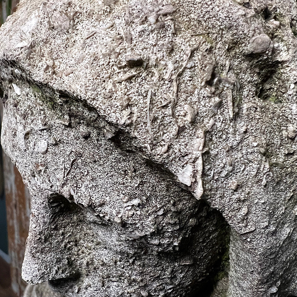 French Limestone Statue of the Madonna c.1780 - Image 4