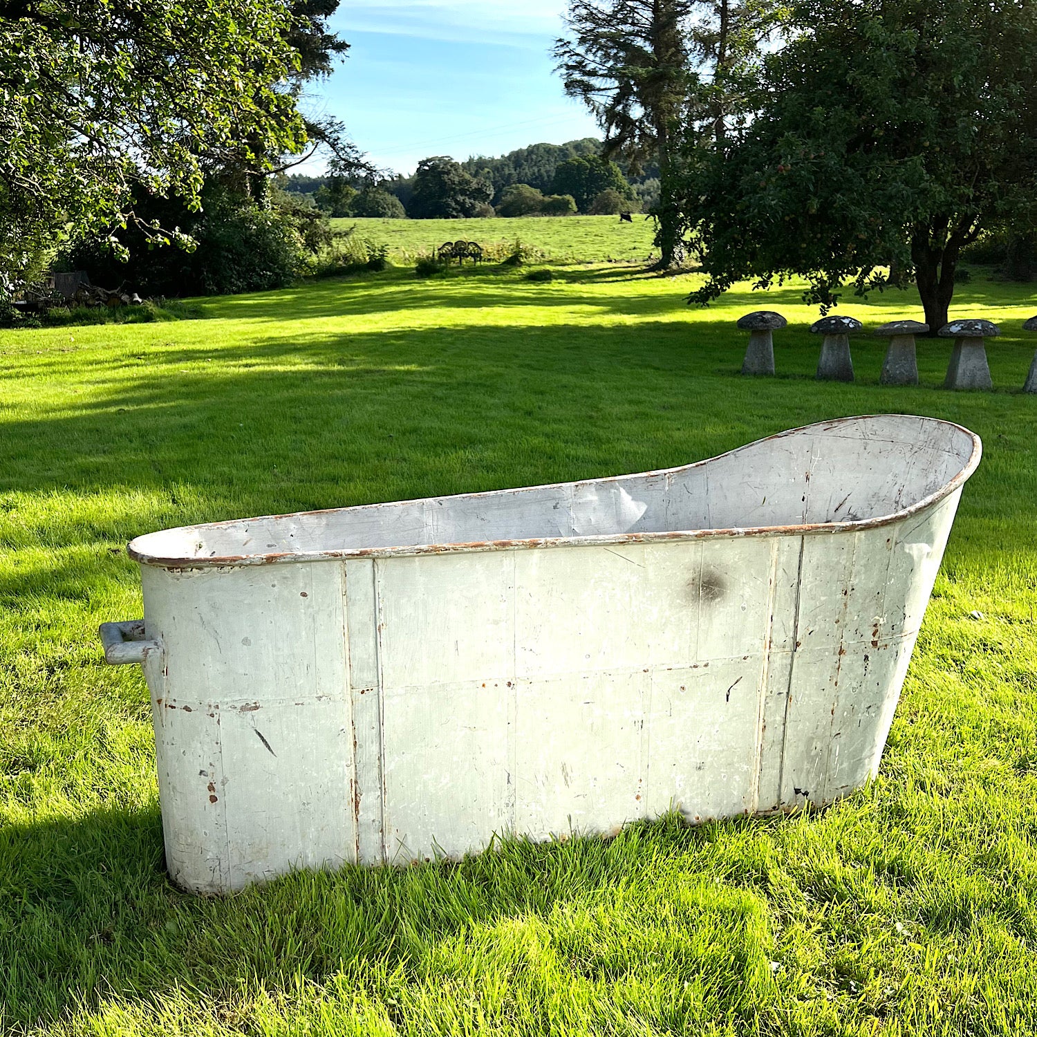 French Zinc Bath c.1880 - Image 6