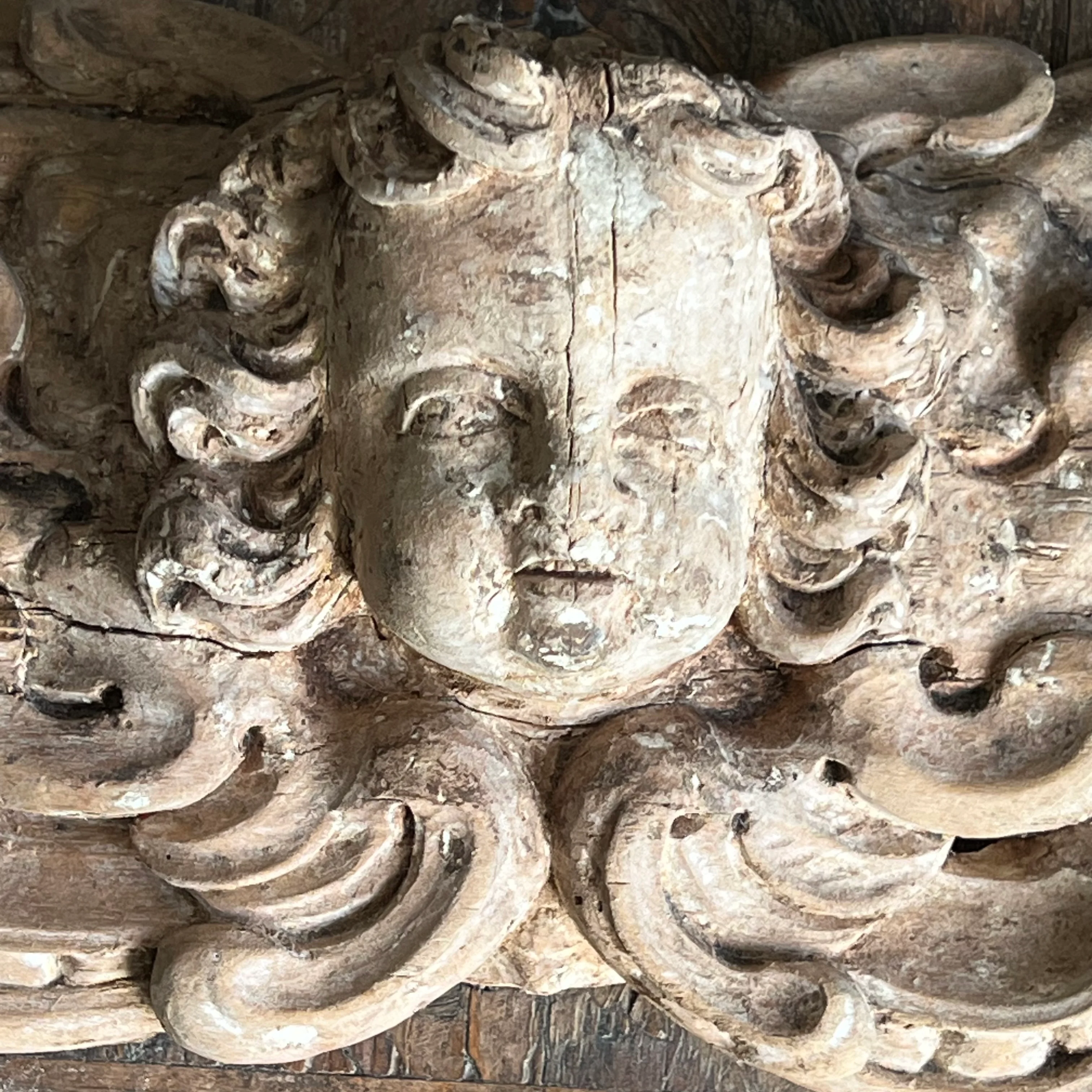 Italian Baroque Carved Limewood Cherub or Angel Carving with Acanthus Scrolls, c.1680–1720 - Image 13