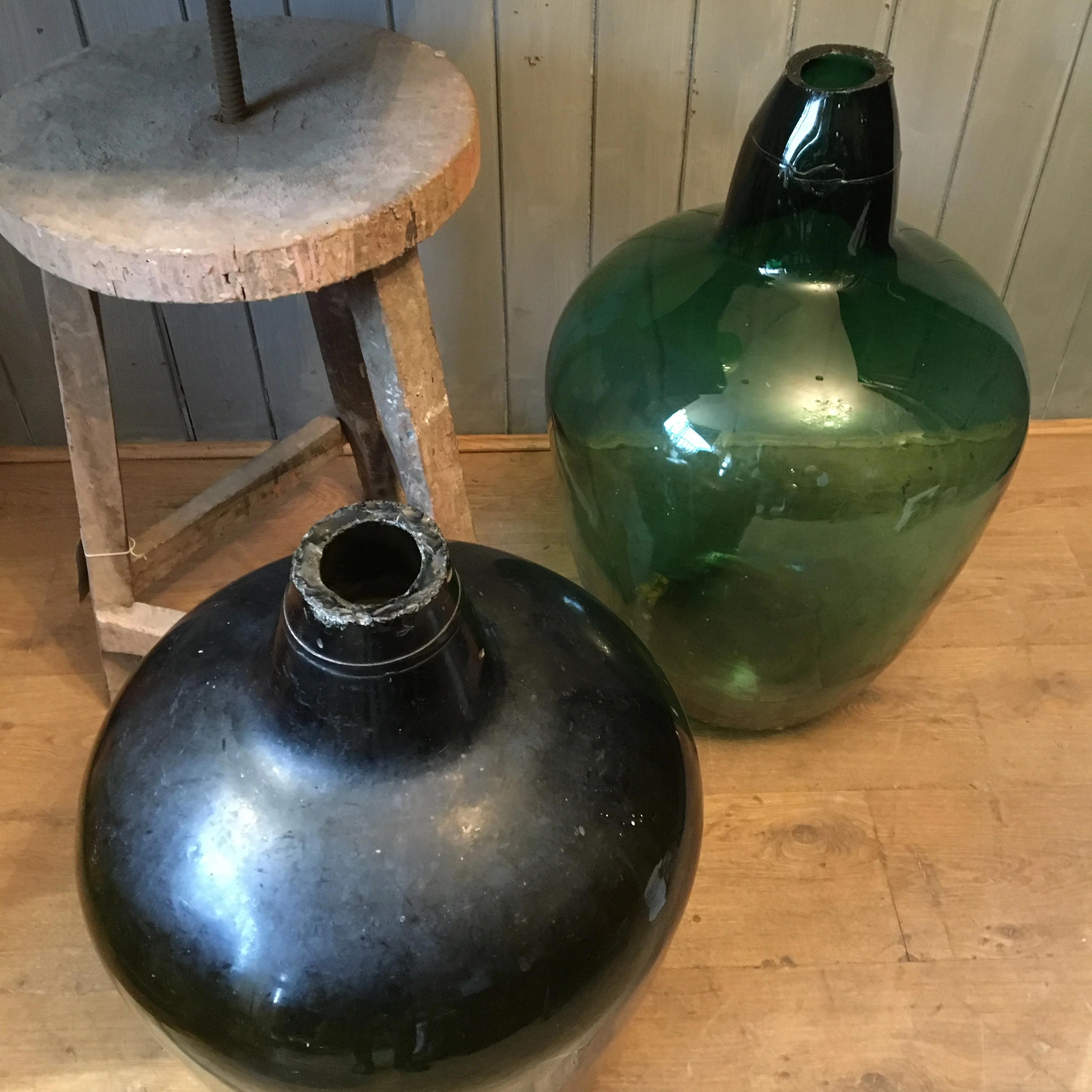 Large French 19th Century Demijohn/Carboy - Image 11