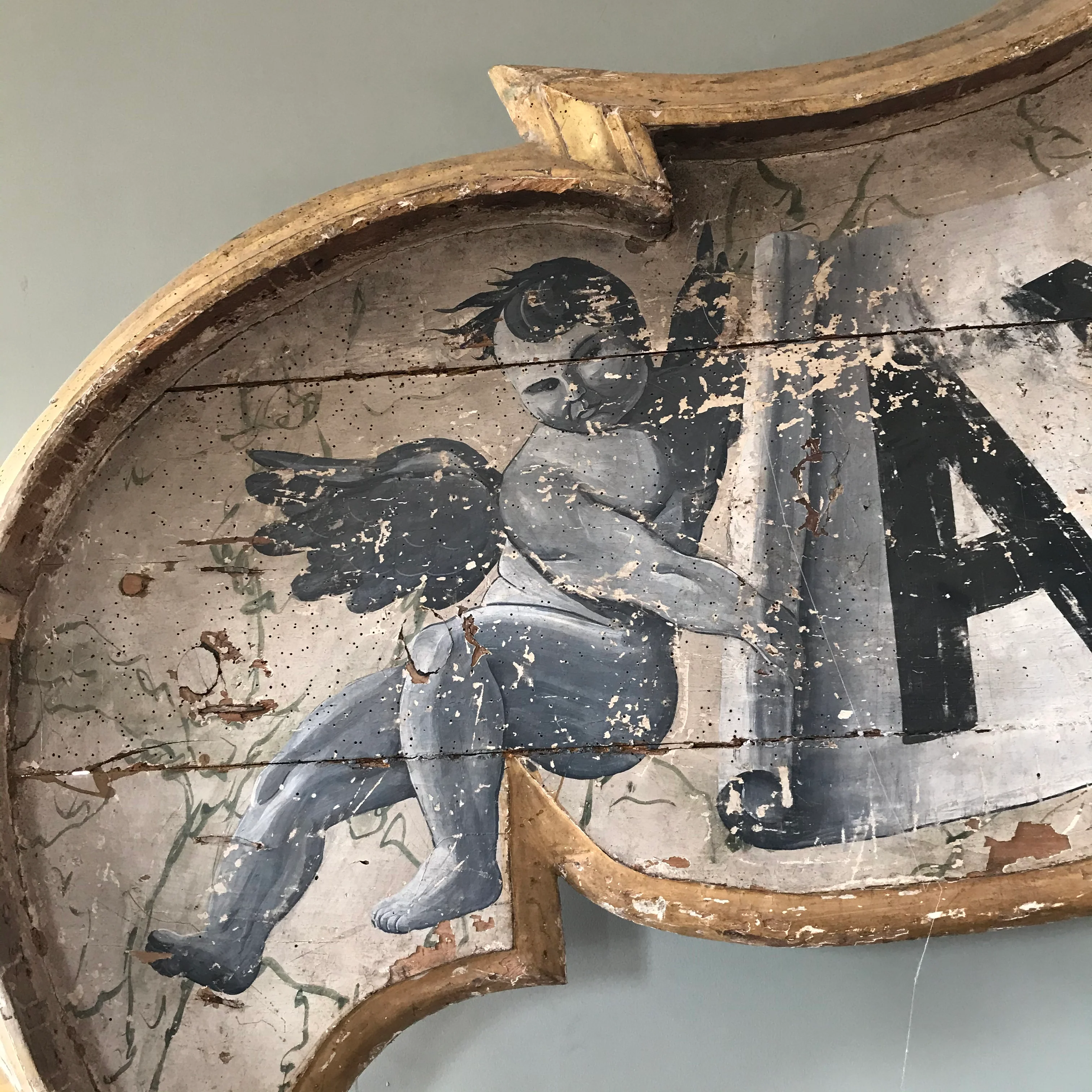 Large Italian Antiques Shop Sign c.1870 - Image 5