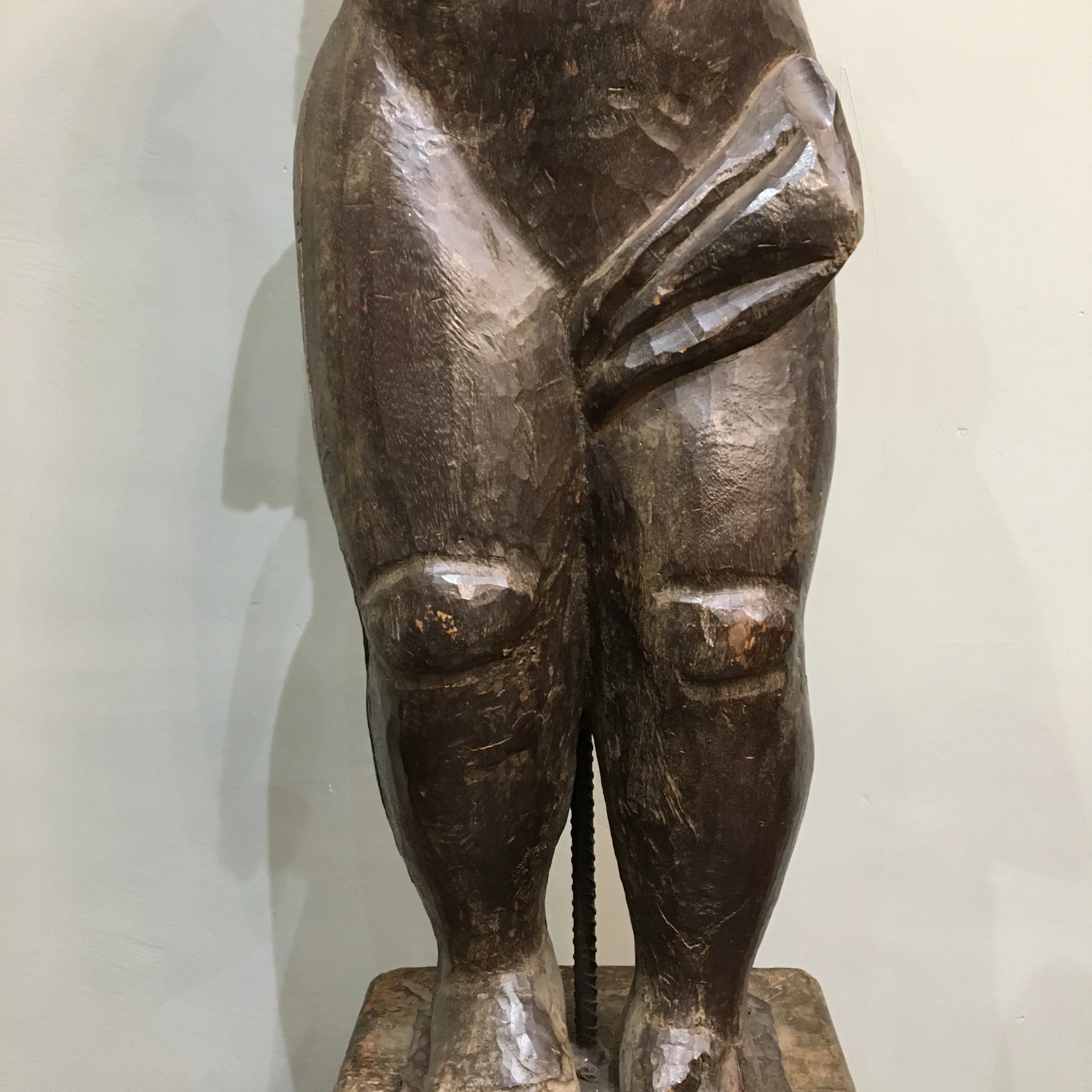 Large Wooden Putto Figure c.1750 - Image 6