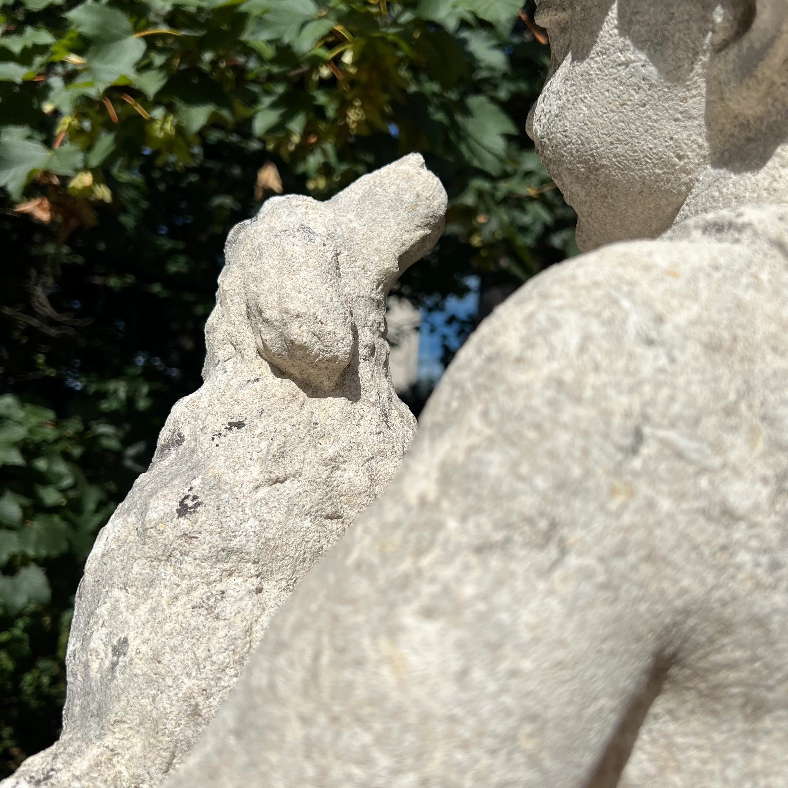 French Limestone Four Seasons Statues with Plinths c. Late 17th/Early 18th Century - Image 14