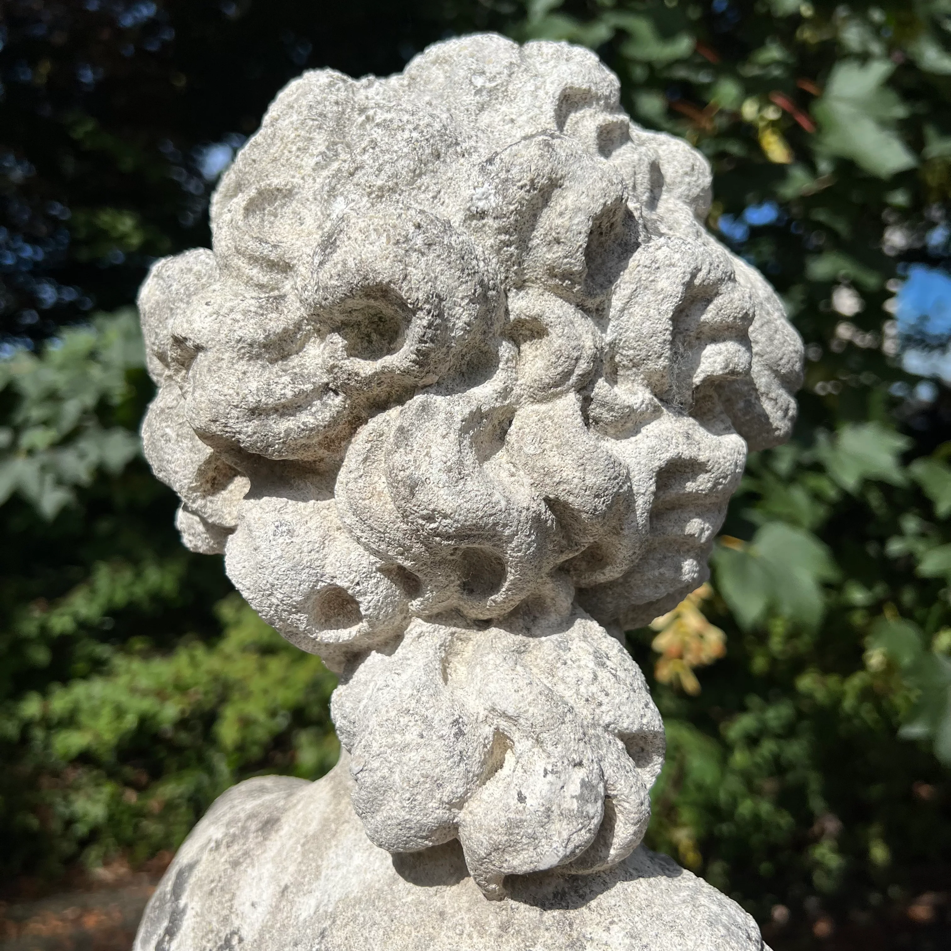 French Limestone Four Seasons Statues with Plinths c. Late 17th/Early 18th Century - Image 15