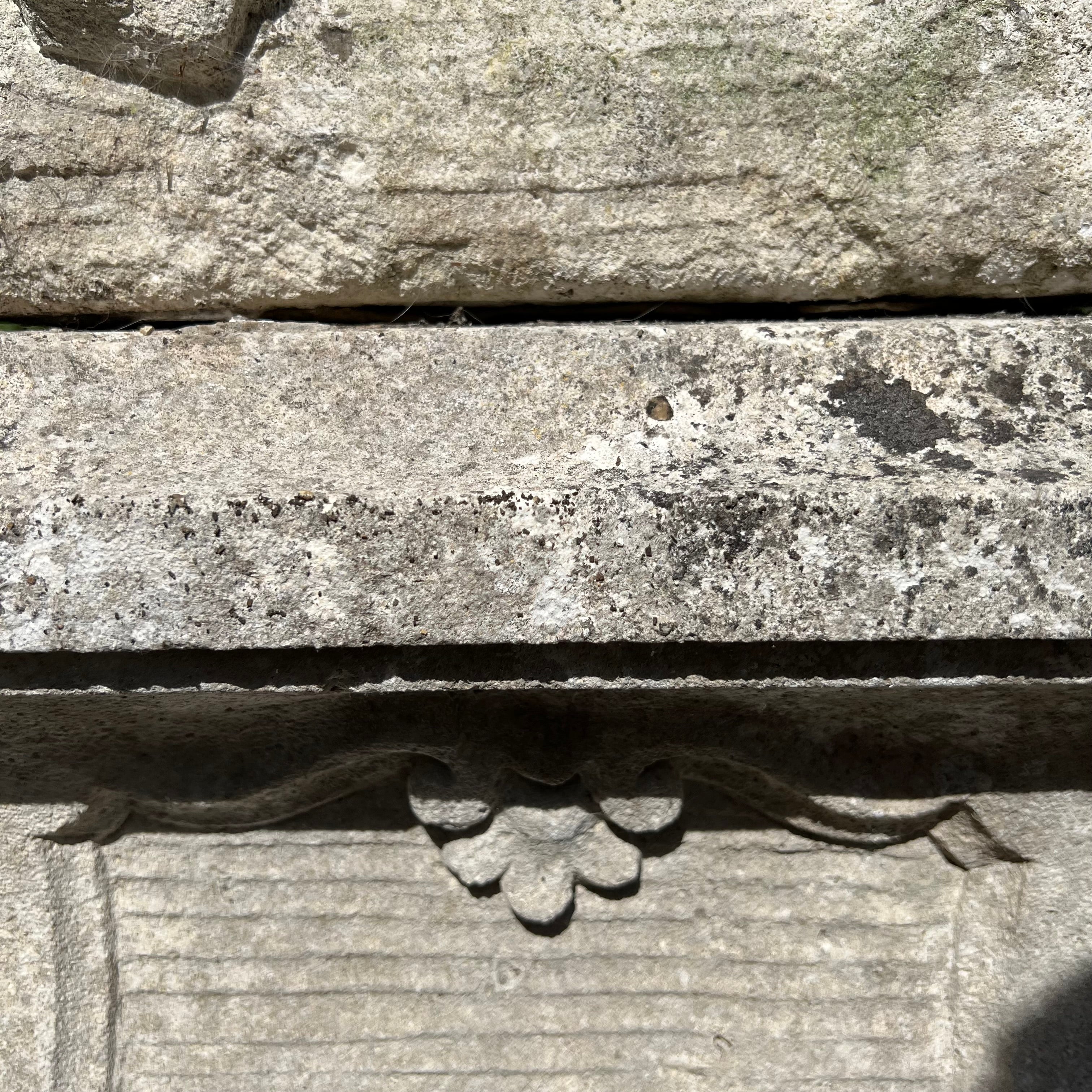 French Limestone Four Seasons Statues with Plinths c. Late 17th/Early 18th Century - Image 23