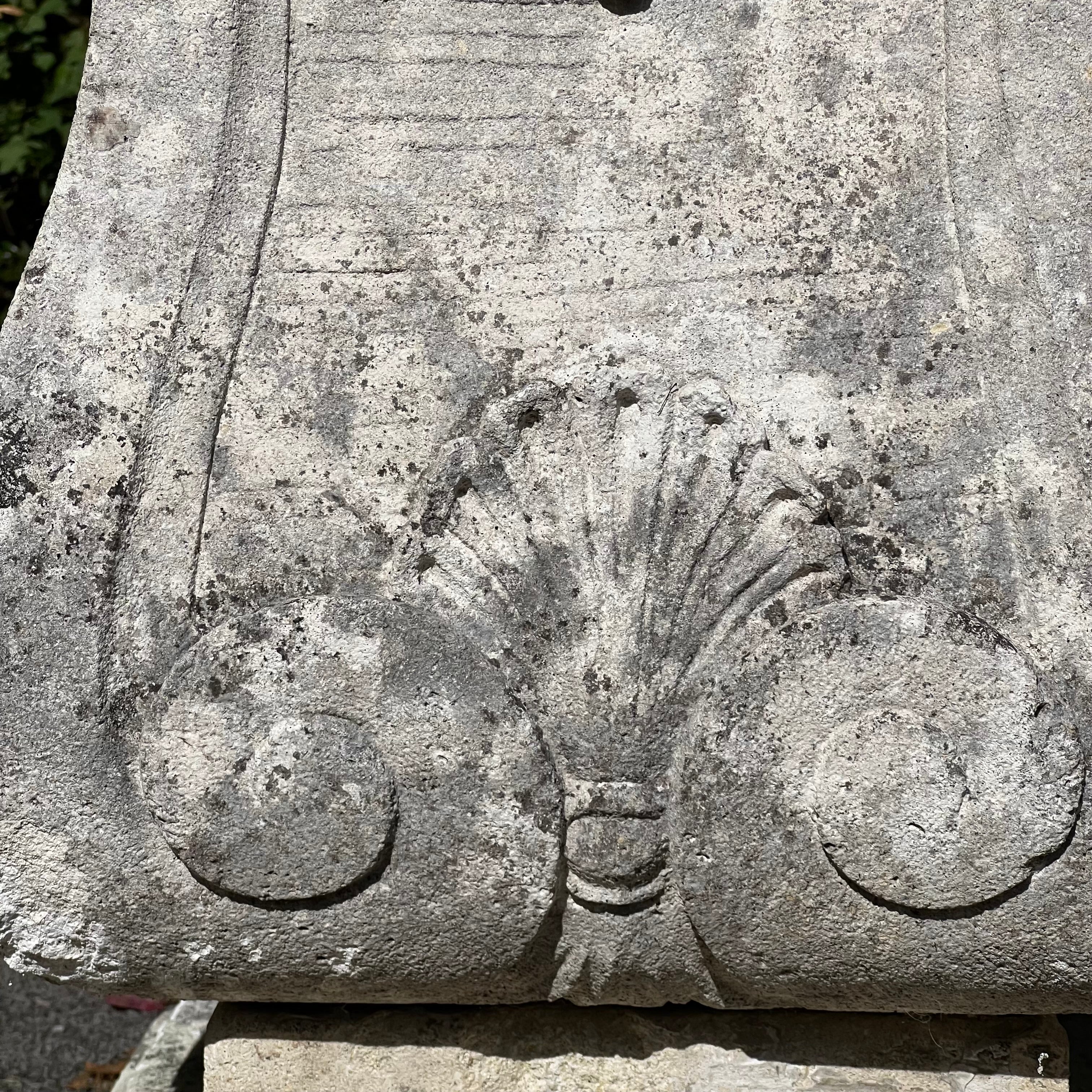 French Limestone Four Seasons Statues with Plinths c. Late 17th/Early 18th Century - Image 24