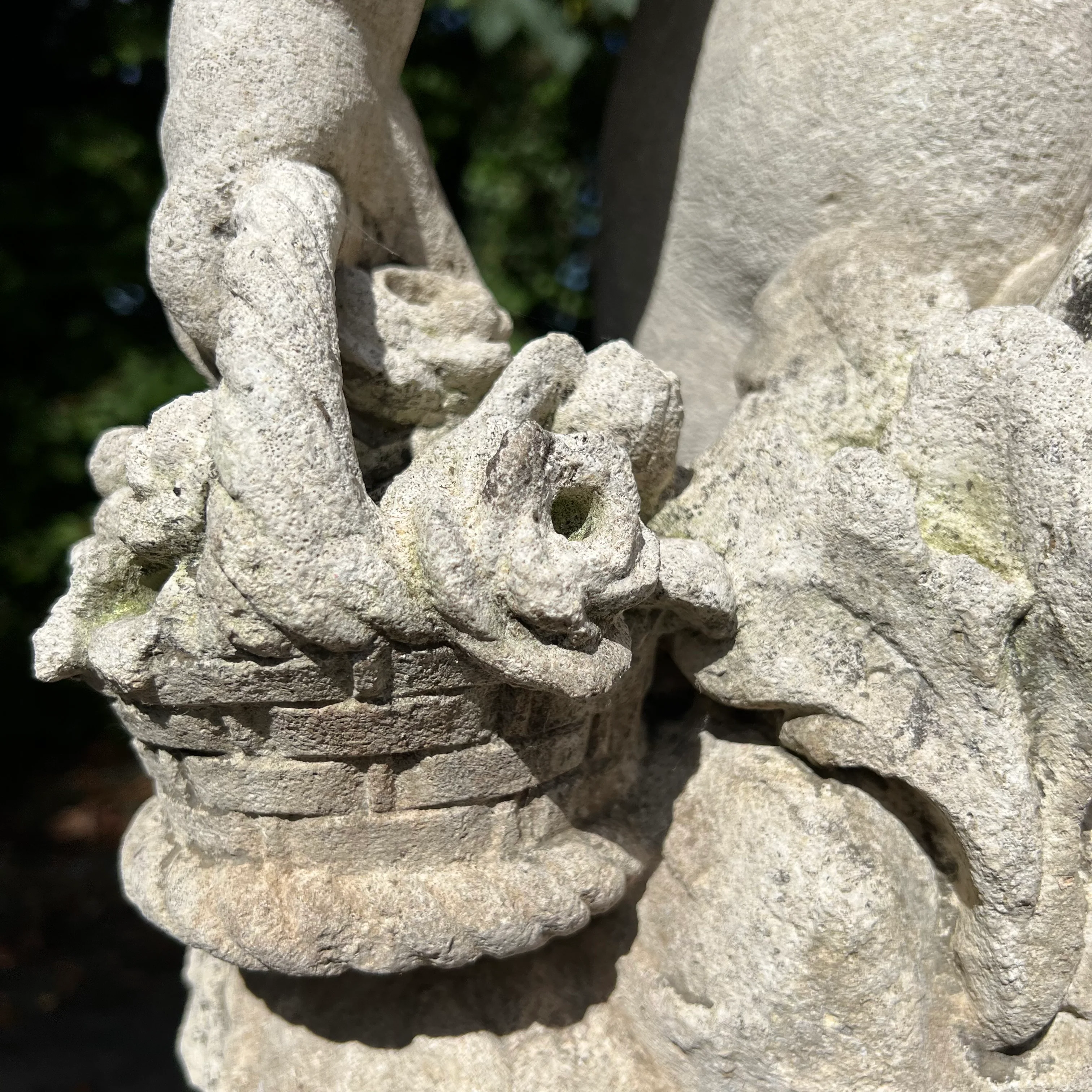 French Limestone Four Seasons Statues with Plinths c. Late 17th/Early 18th Century - Image 27