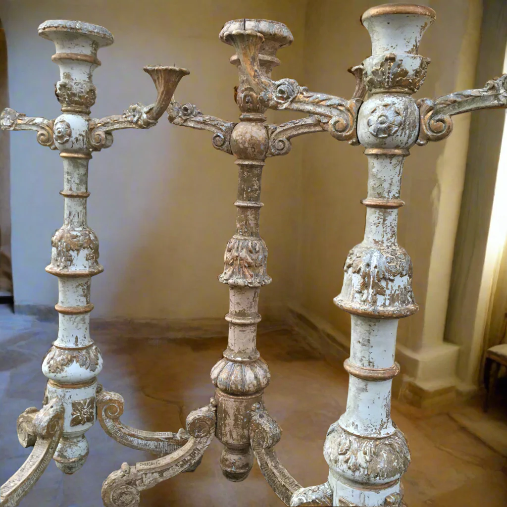 Louis XIV Torchères Candelabra late 17th/early 18th Century - Image 3