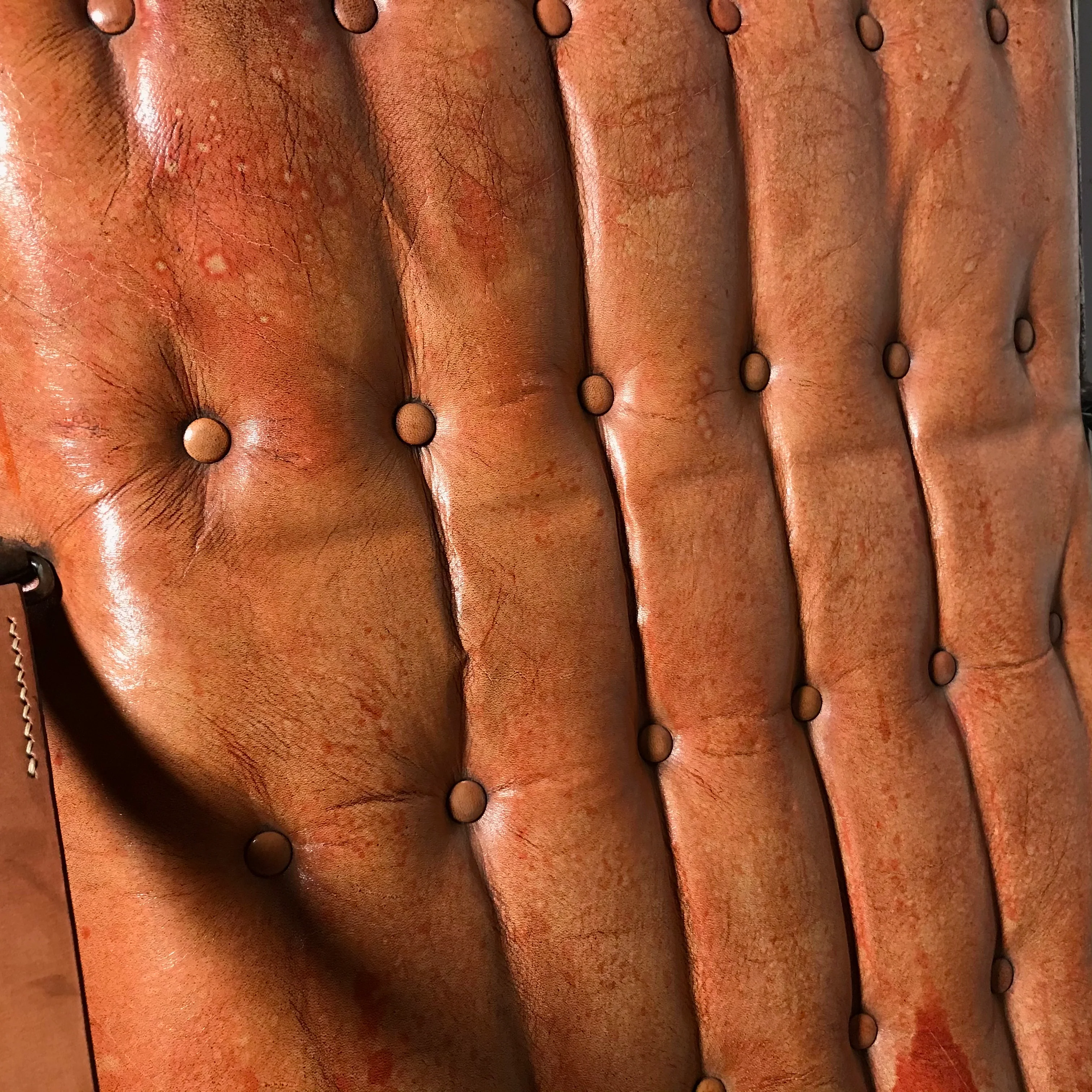 English Campaign Chair c.1920 - Image 7