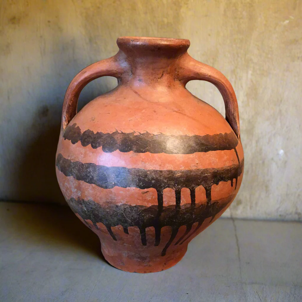 Terracotta Jug/Pitcher Vessel ‘Cantaros’ from Calanda, Aragon c.1750s - Image 5