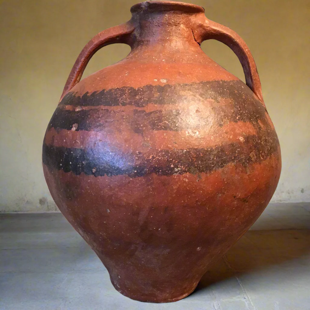 Terracotta Jug/Pitcher Vessel ‘Cantaros’ from Calanda, Aragon c.1750s - Image 4