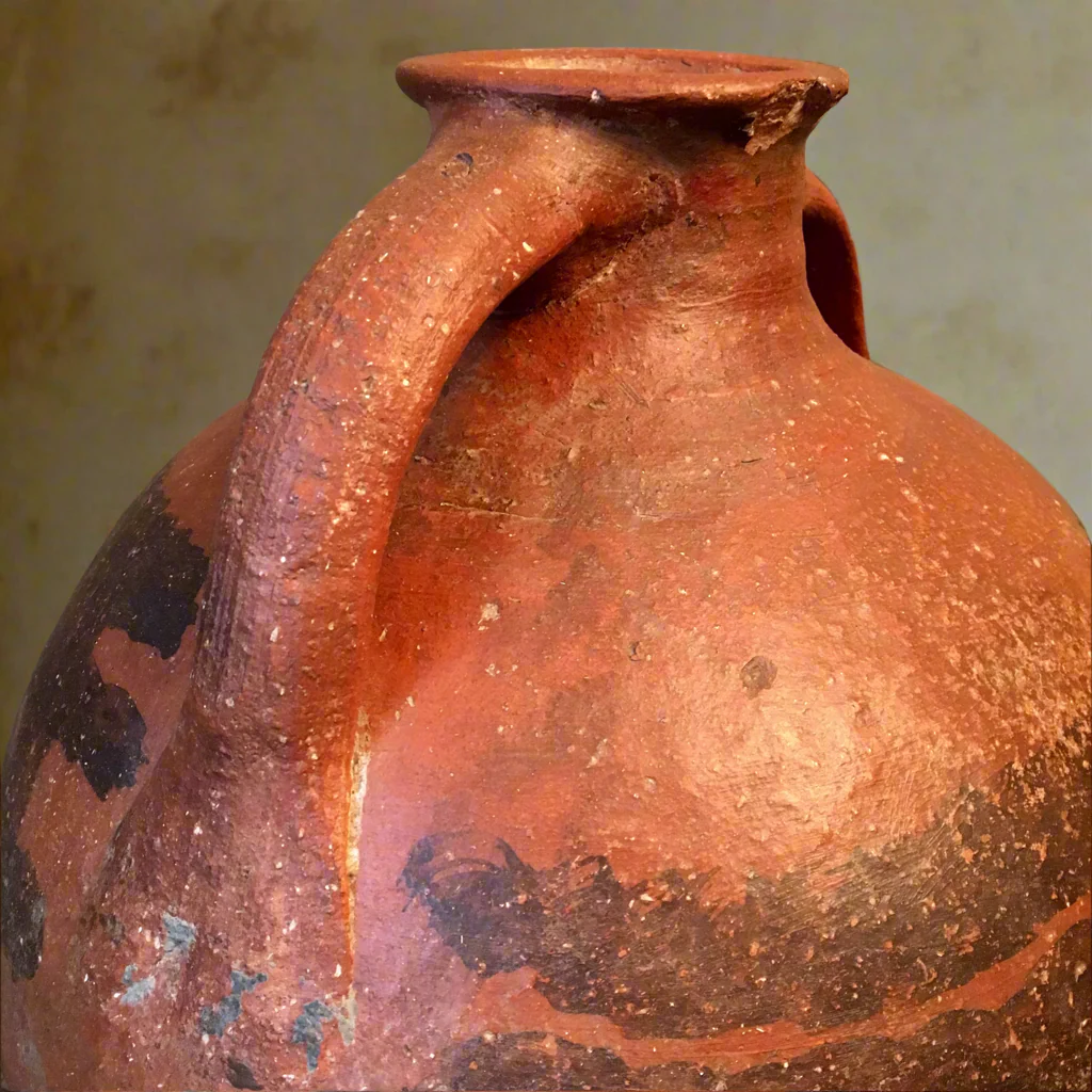 Terracotta Jug/Pitcher Vessel ‘Cantaros’ from Calanda, Aragon c.1750s - Image 5