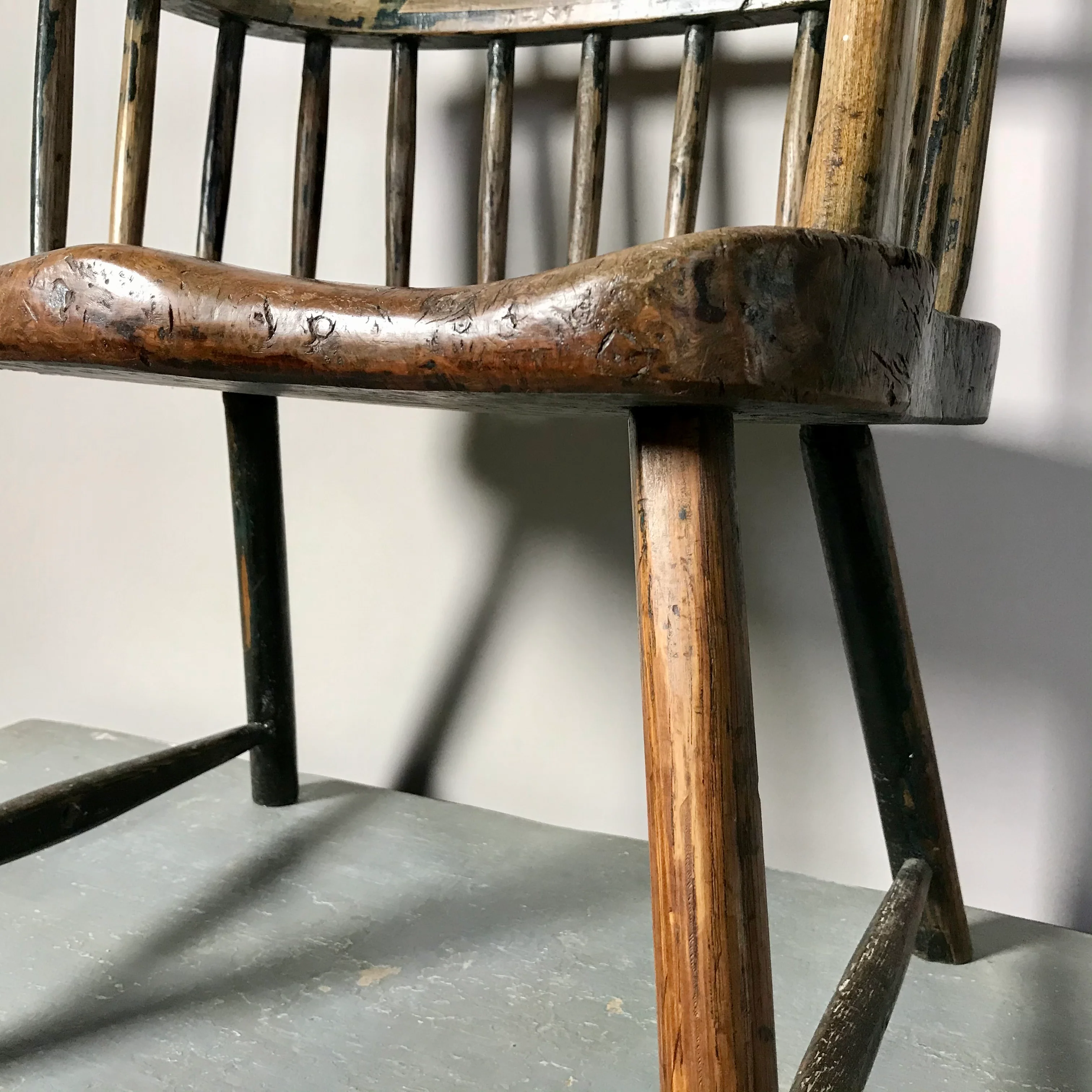 Early Yorkshire Windsor Chair c.1780 - Image 10