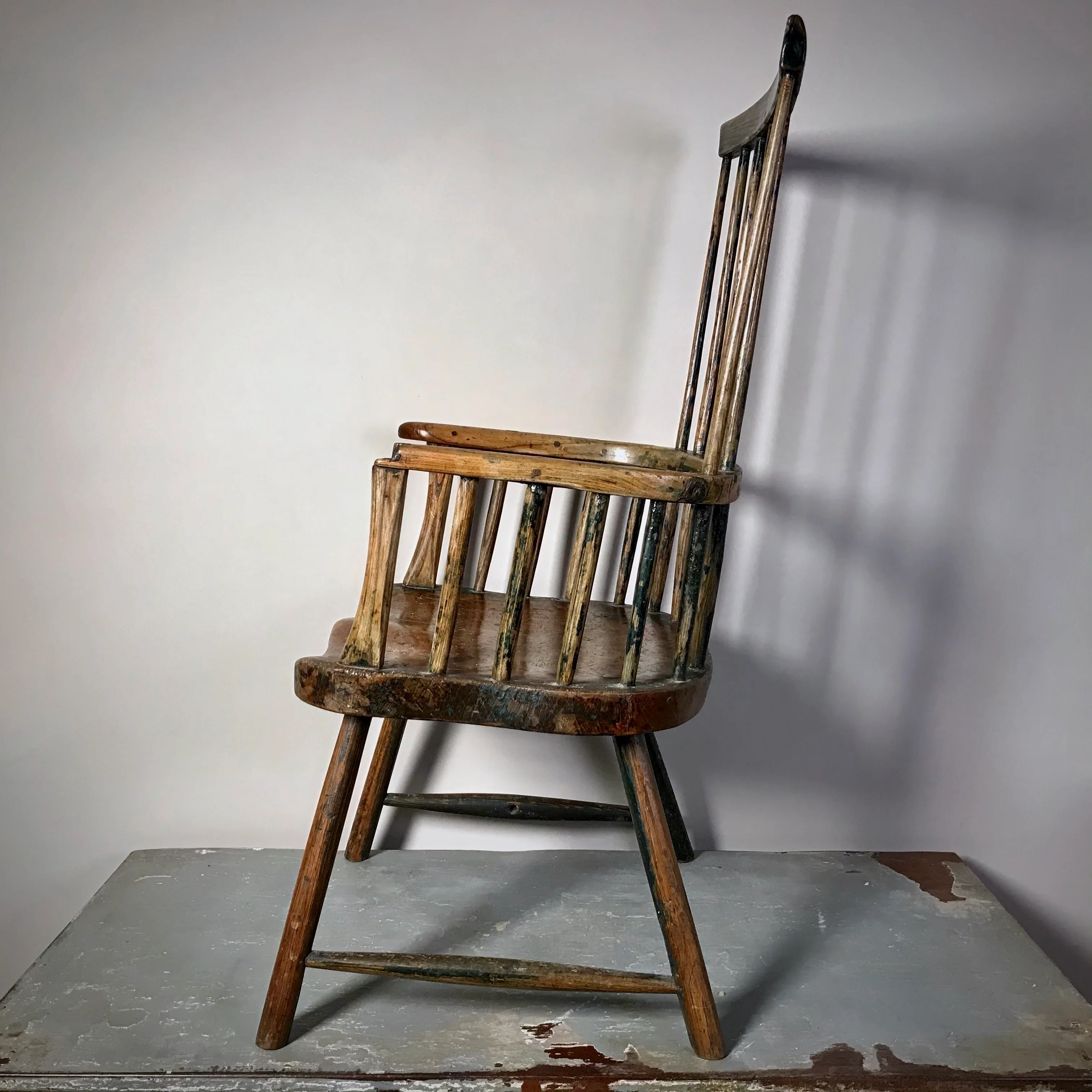 Early Yorkshire Windsor Chair c.1780 - Image 11