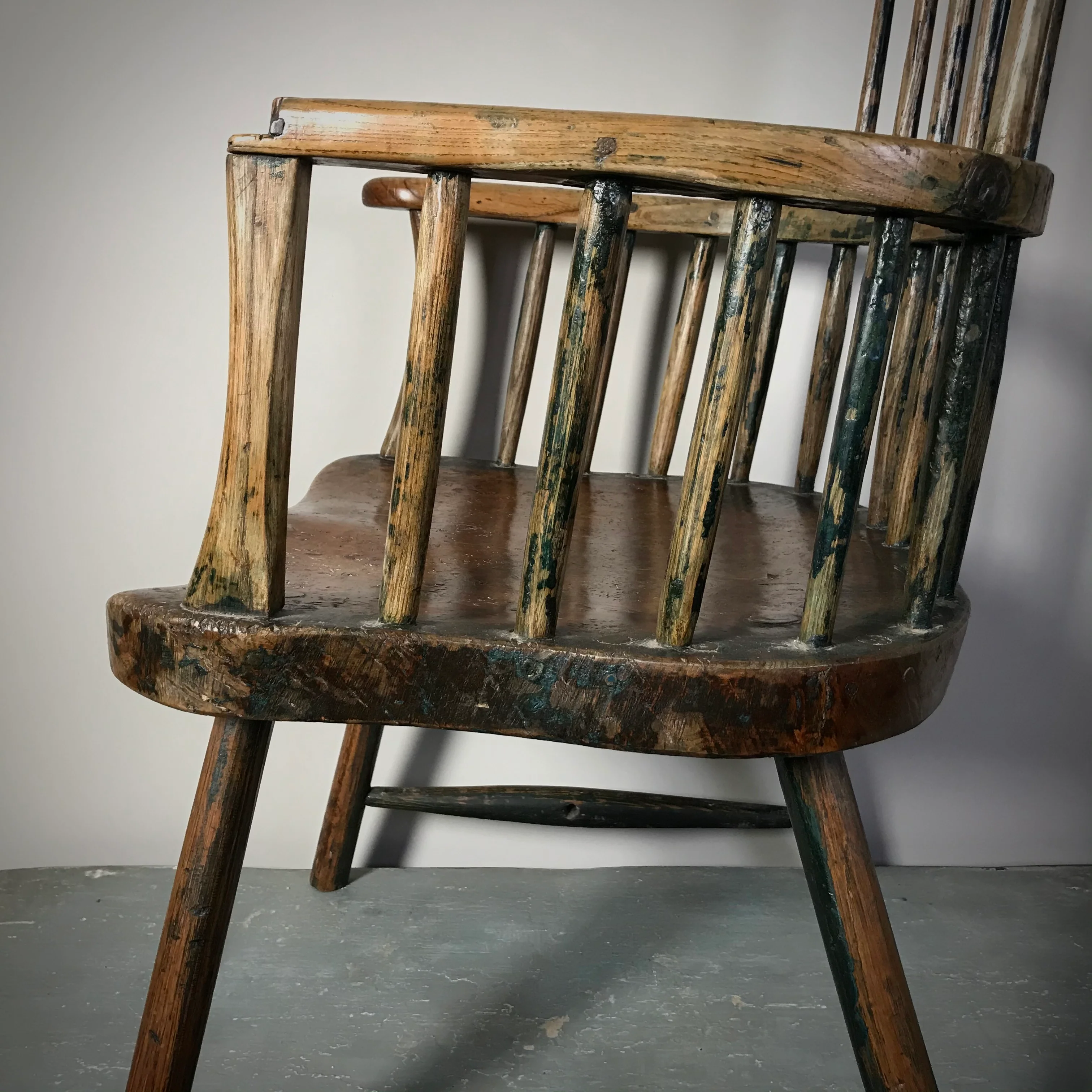 Early Yorkshire Windsor Chair c.1780 - Image 12