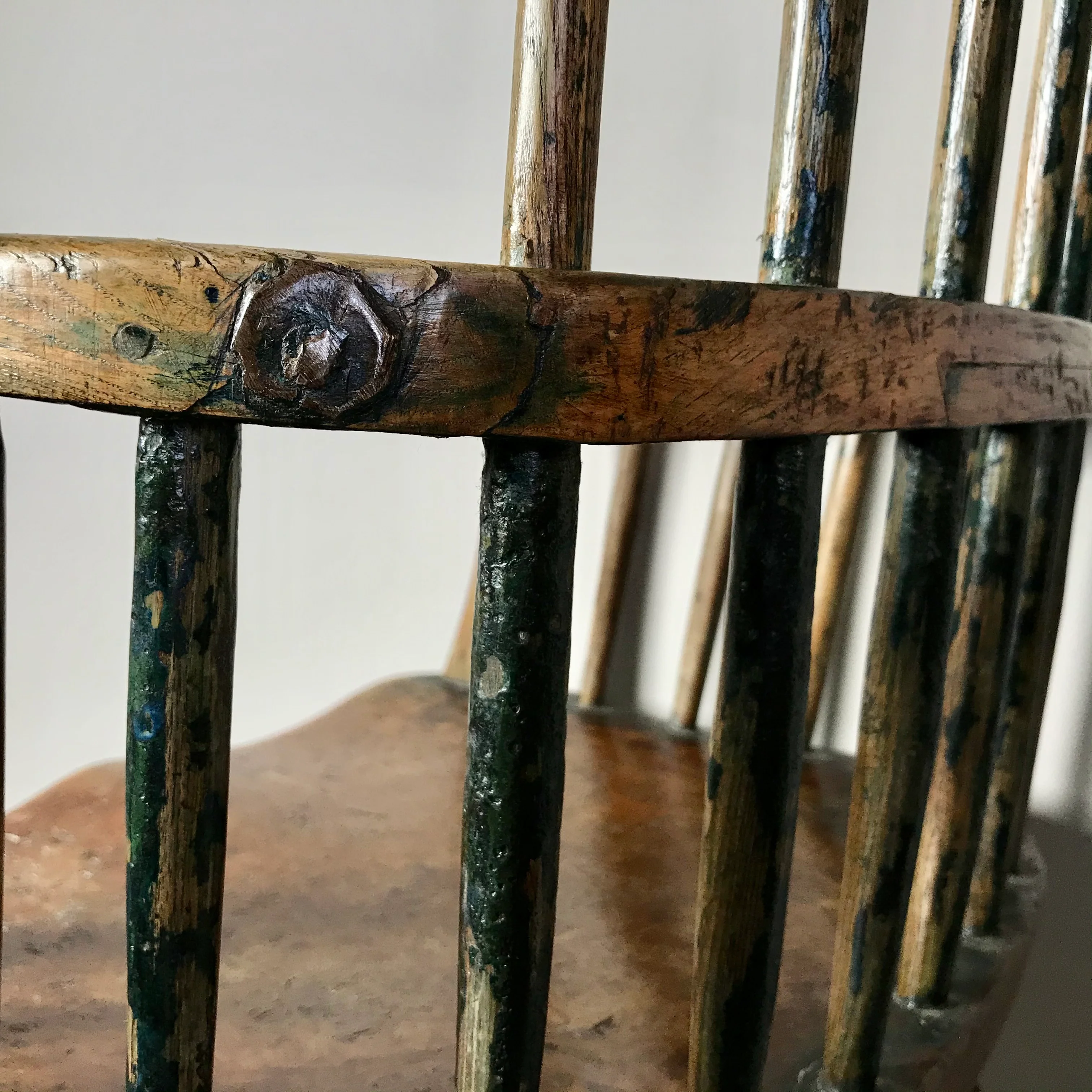 Early Yorkshire Windsor Chair c.1780 - Image 14