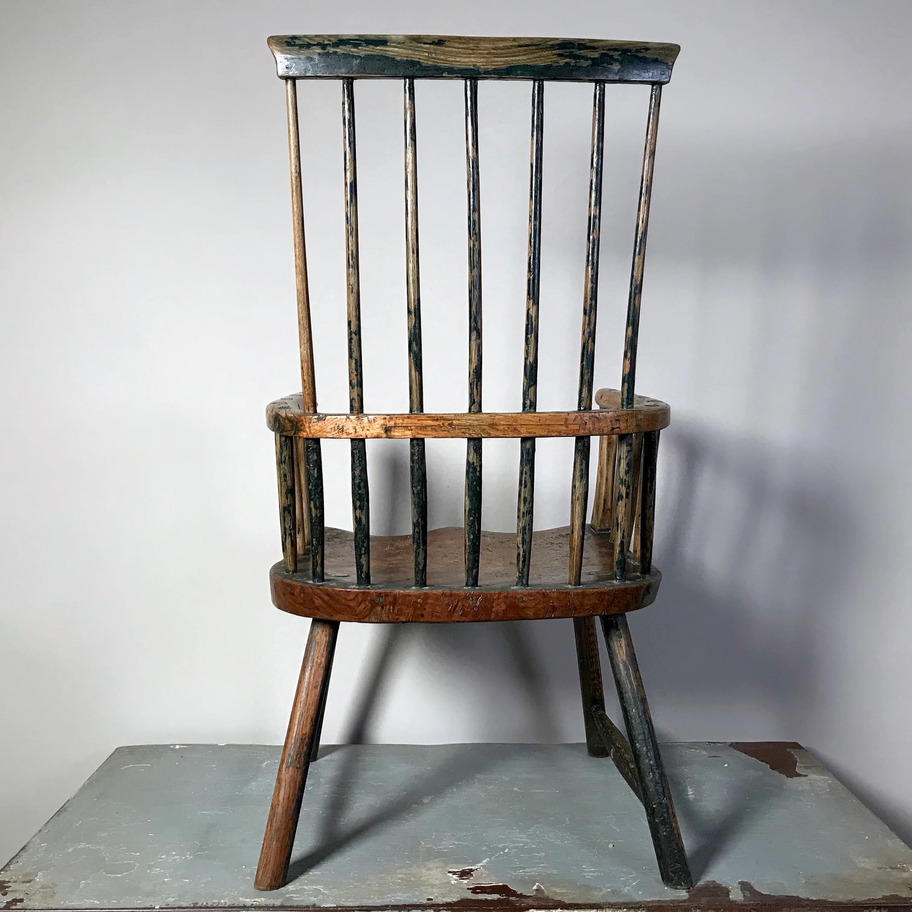 Early Yorkshire Windsor Chair c.1780 - Image 16