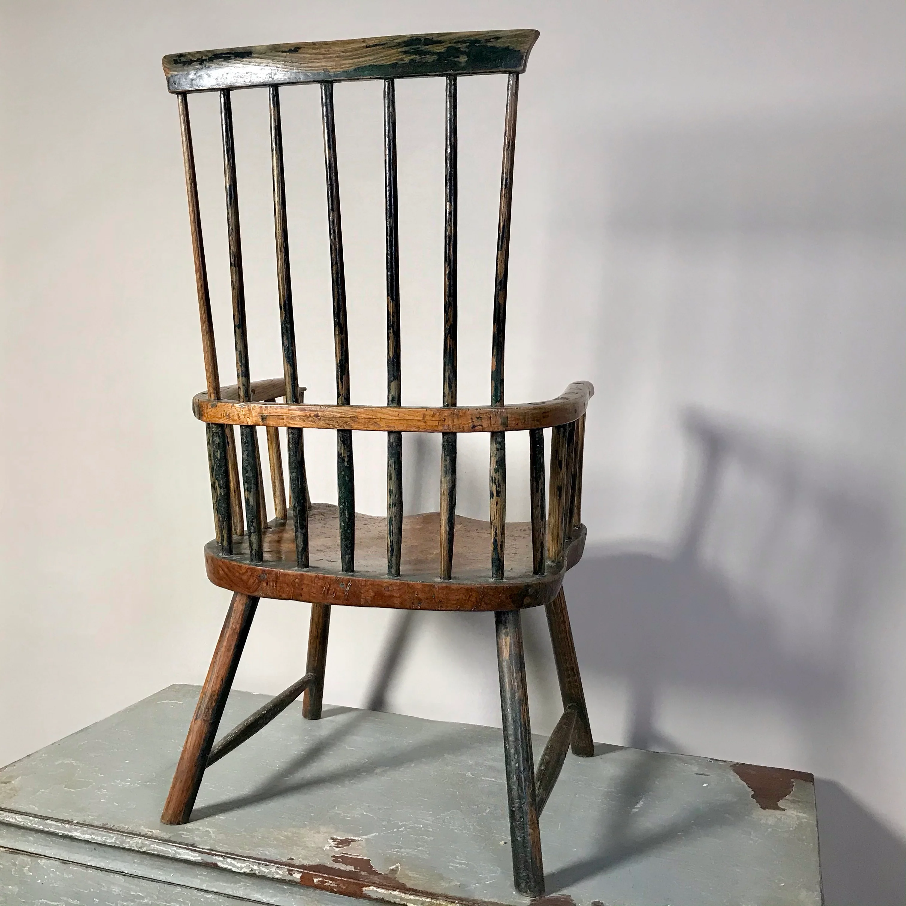Early Yorkshire Windsor Chair c.1780 - Image 17