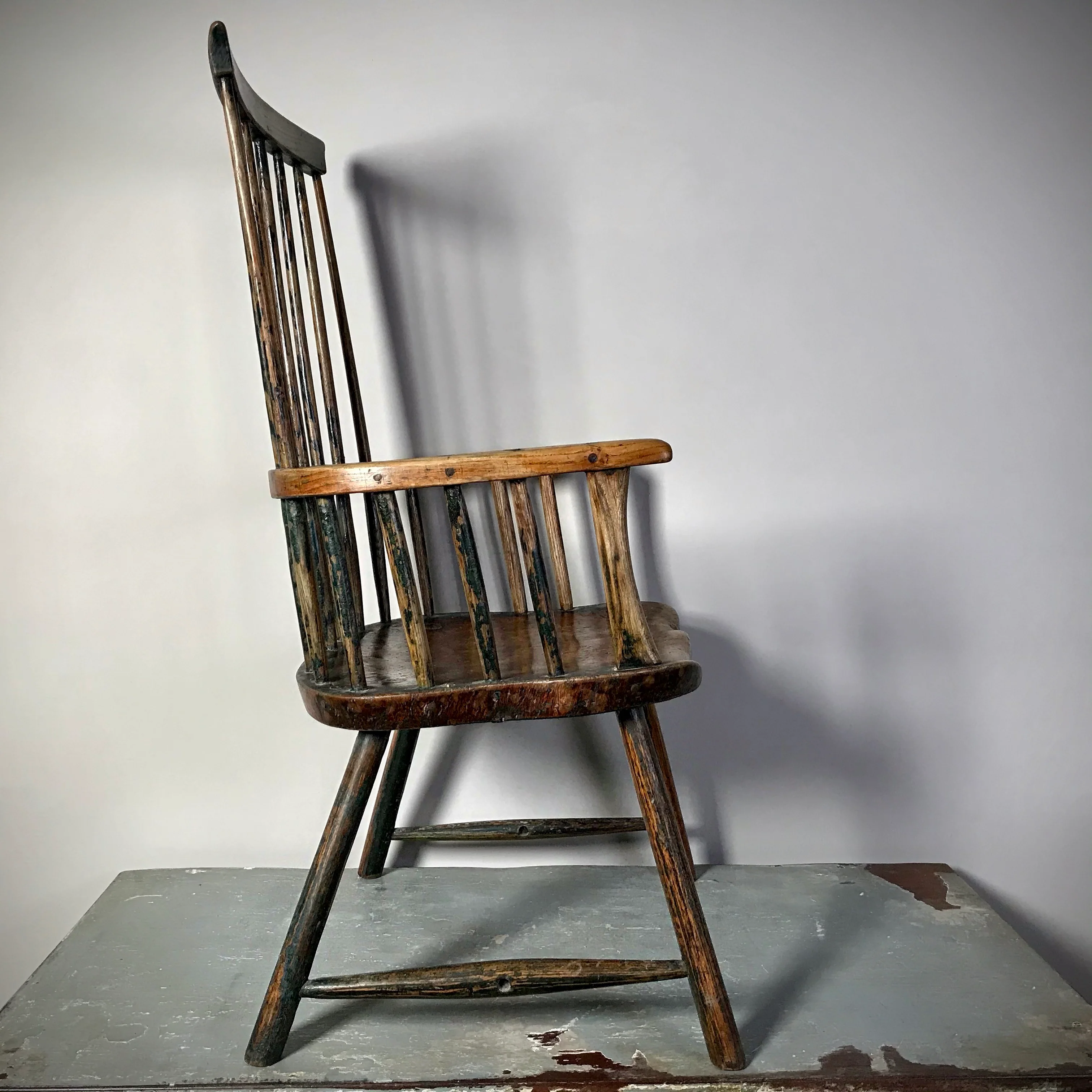Early Yorkshire Windsor Chair c.1780 - Image 18