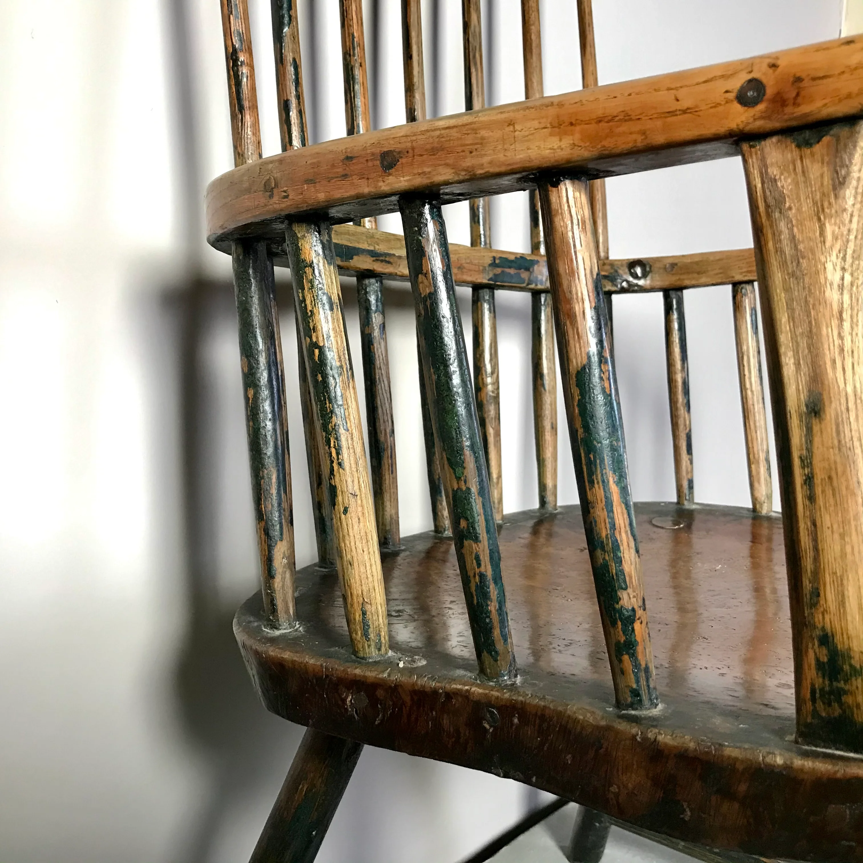 Early Yorkshire Windsor Chair c.1780 - Image 5