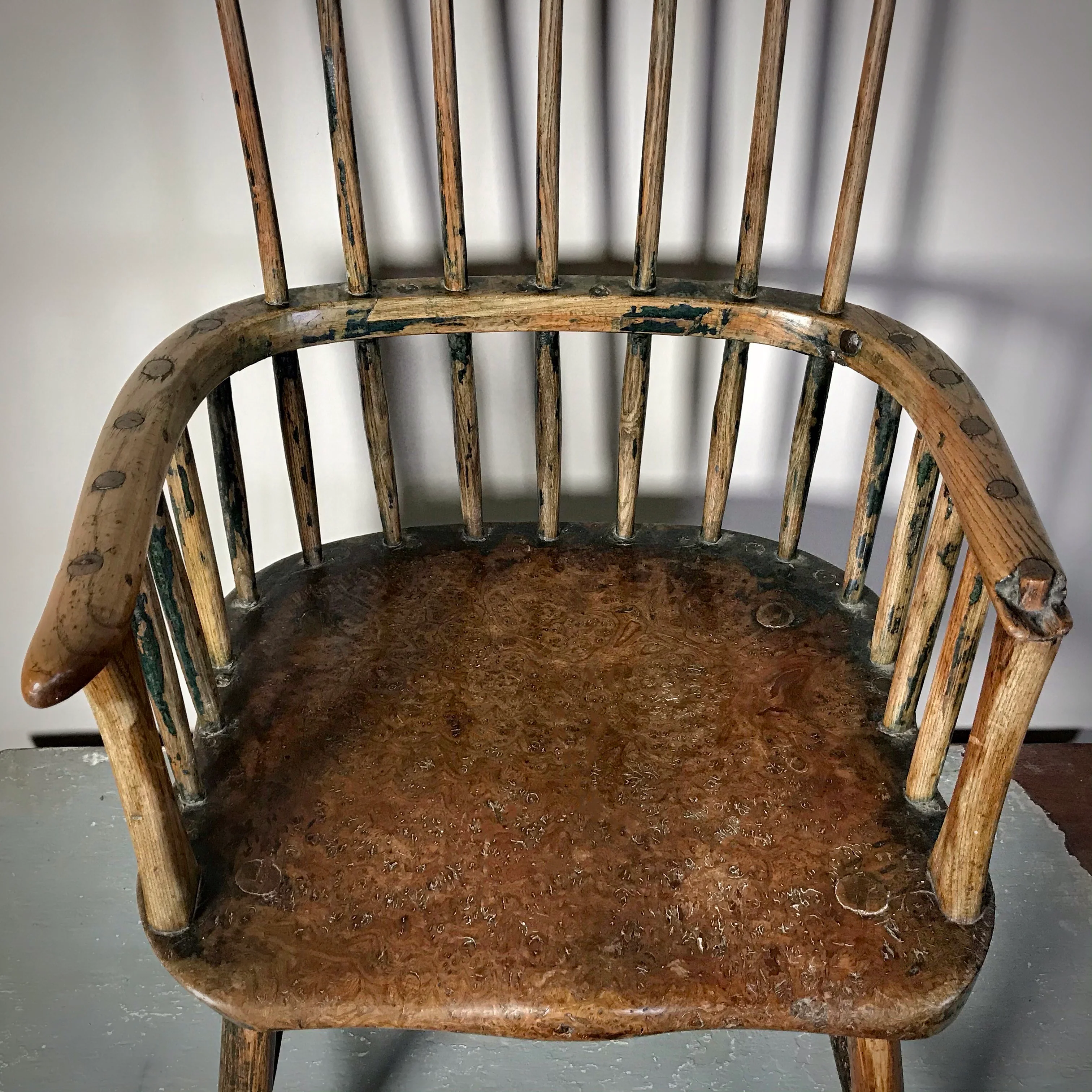 Early Yorkshire Windsor Chair c.1780 - Image 8