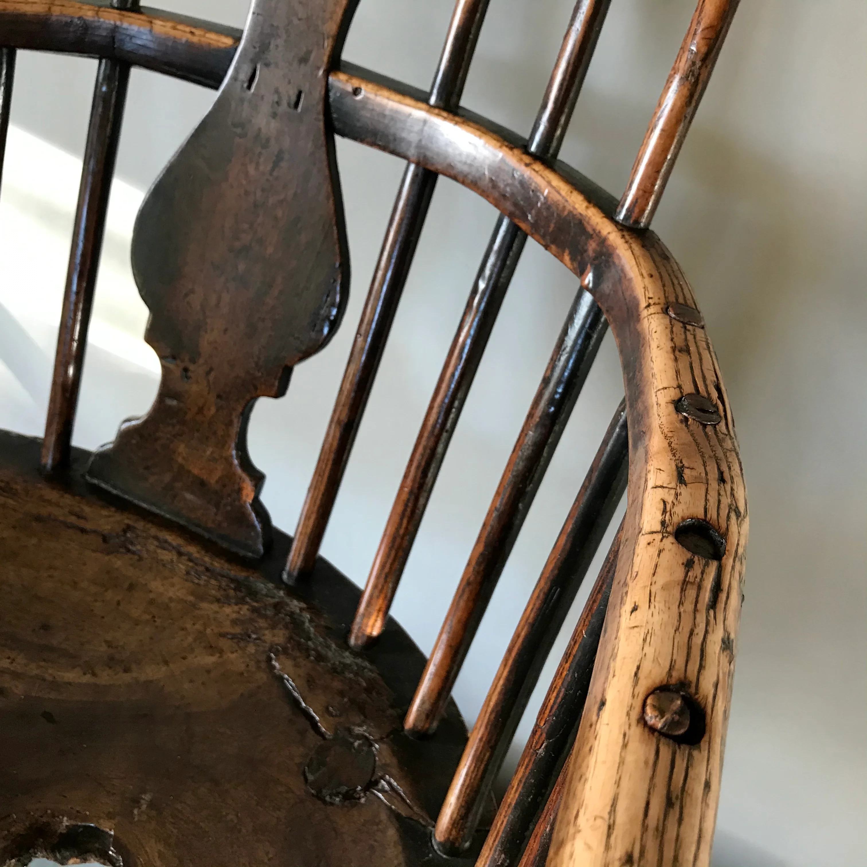 Rare Welsh Comb Back Windsor Armchair c.1780 - Image 17