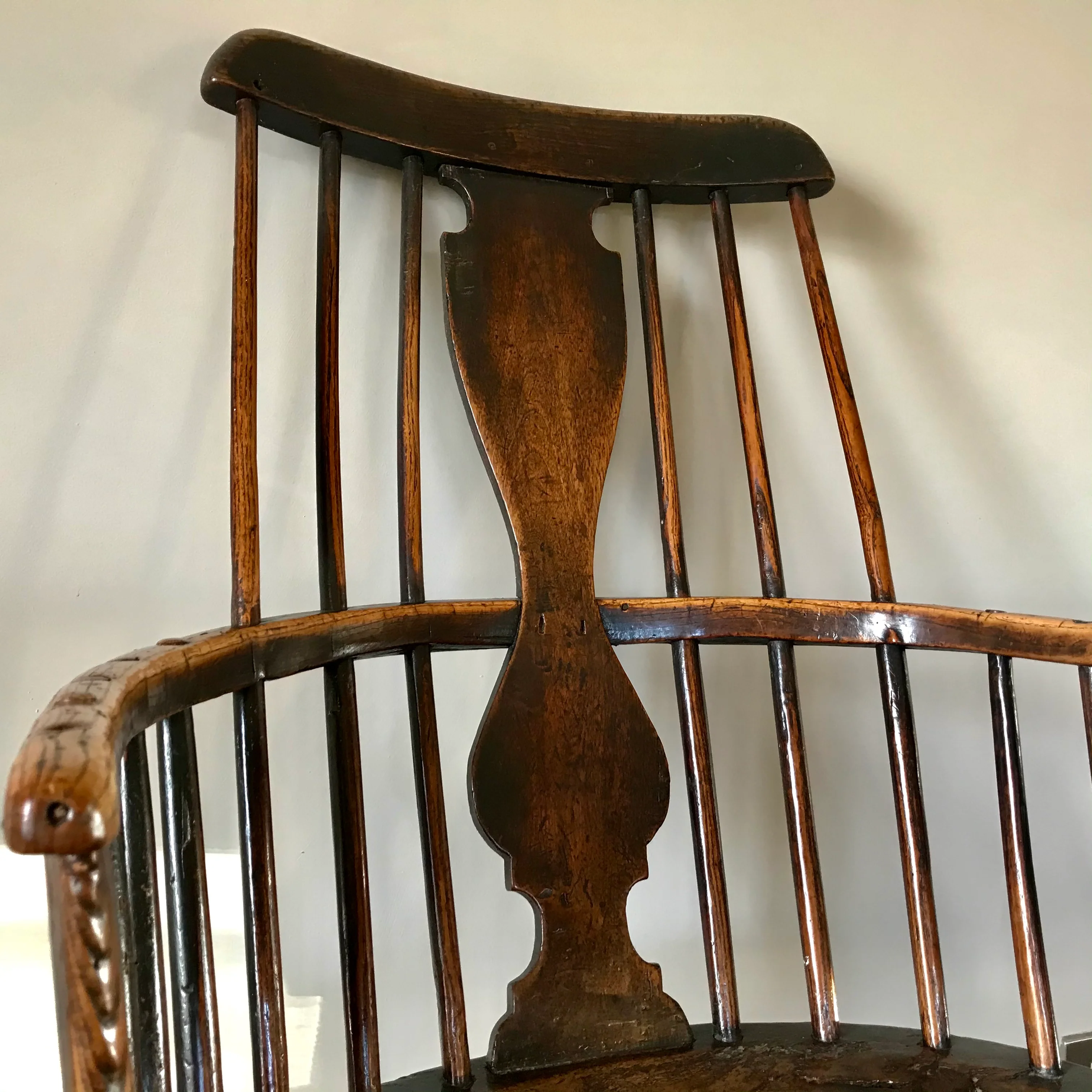Rare Welsh Comb Back Windsor Armchair c.1780 - Image 20