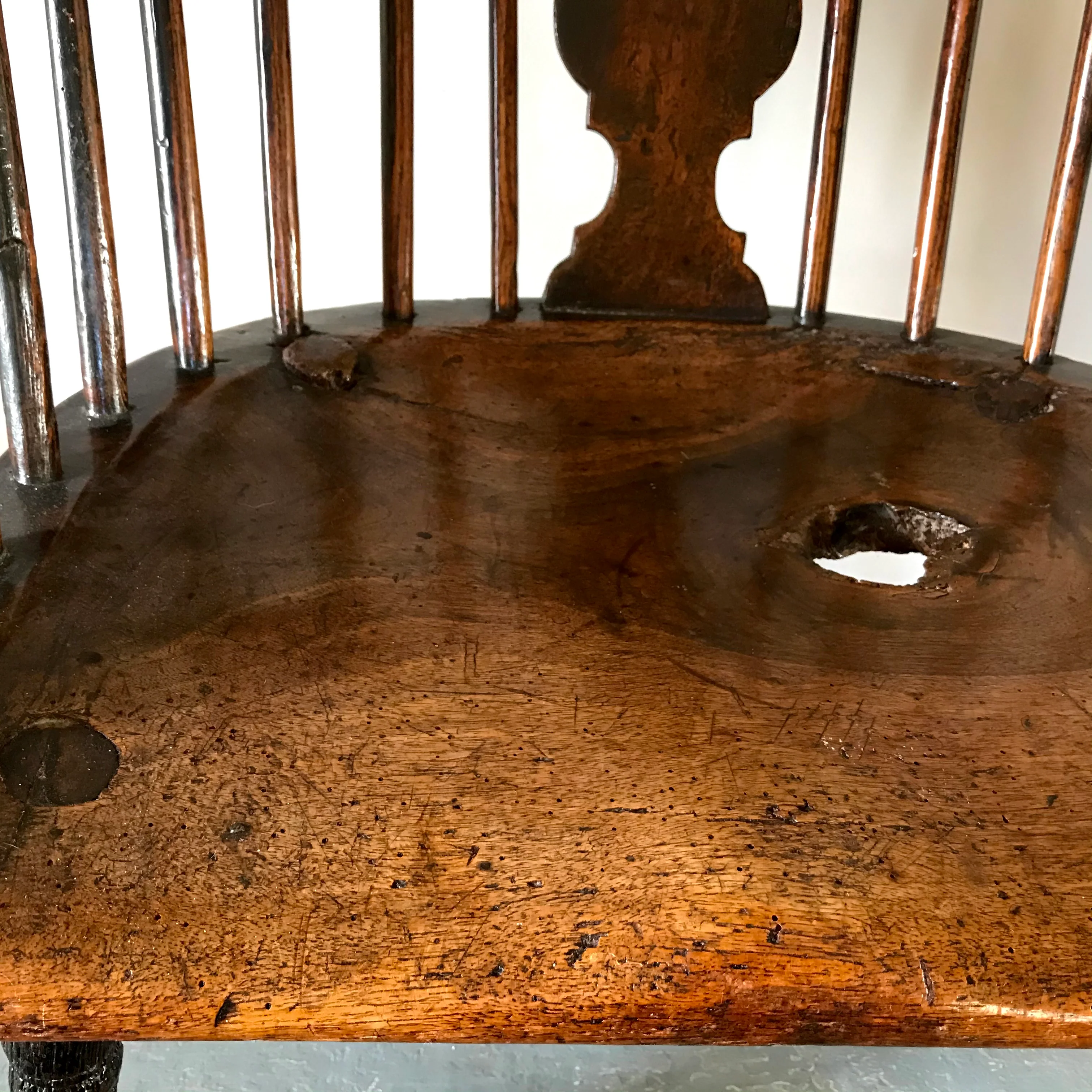 Rare Welsh Comb Back Windsor Armchair c.1780 - Image 21