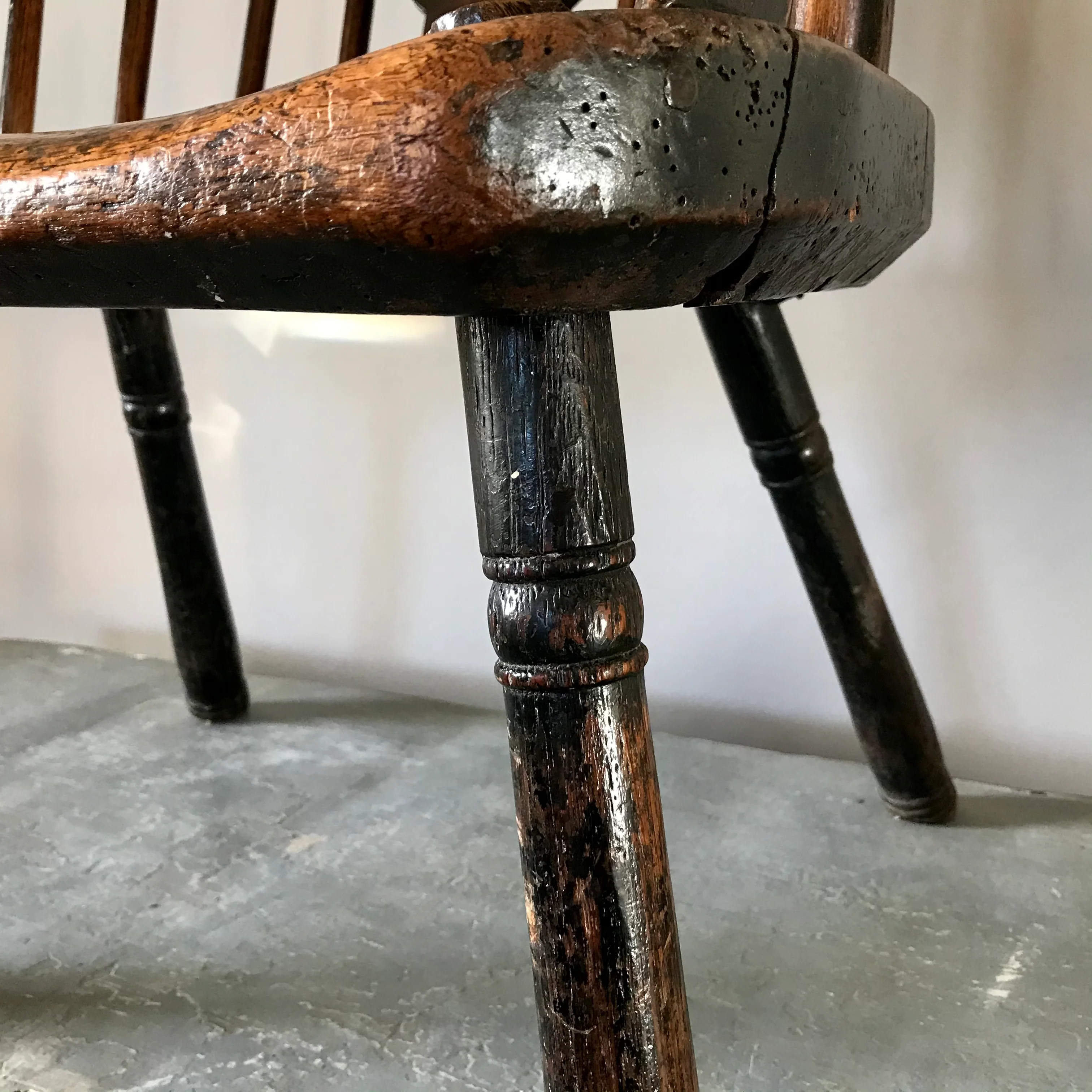 Rare Welsh Comb Back Windsor Armchair c.1780 - Image 23