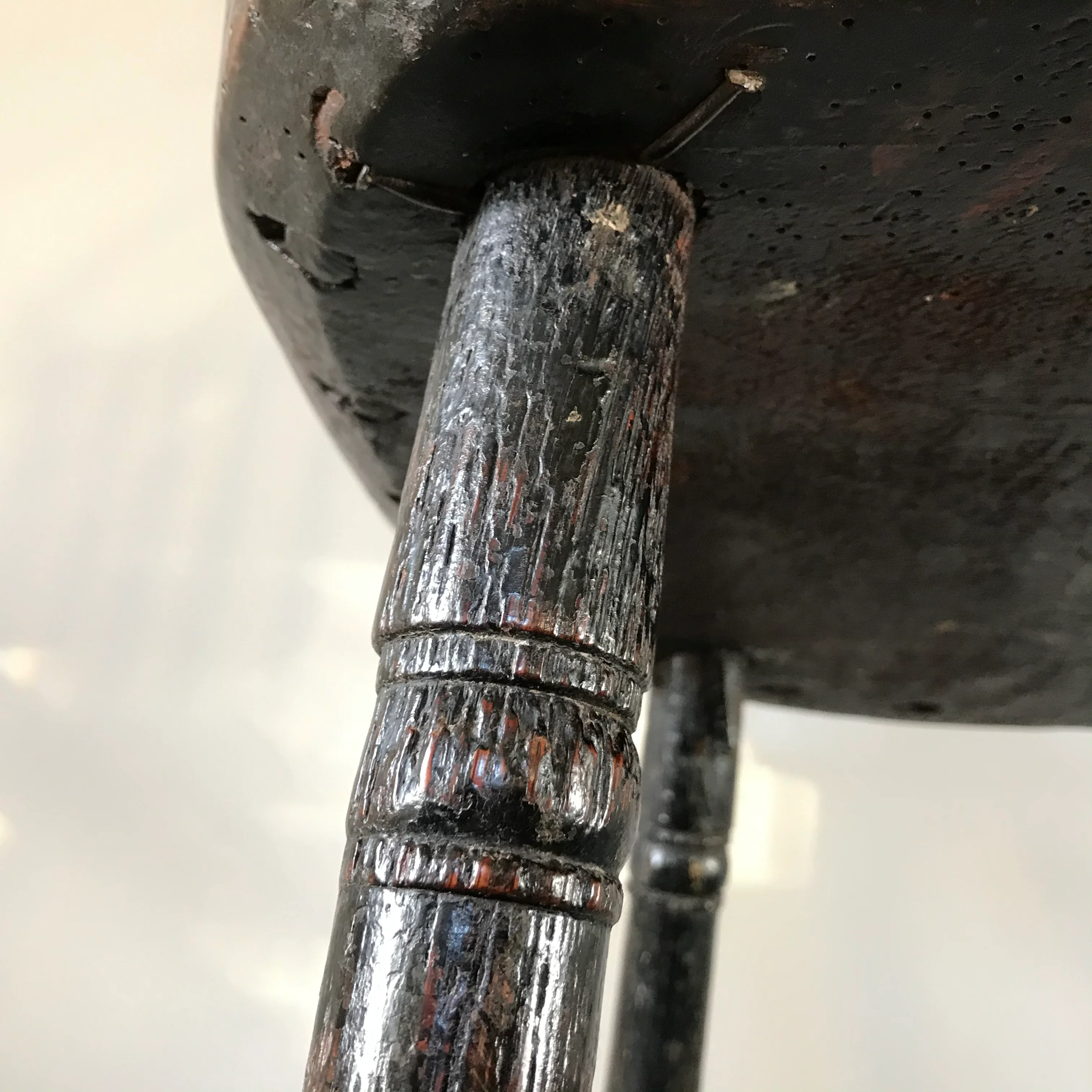 Rare Welsh Comb Back Windsor Armchair c.1780 - Image 24