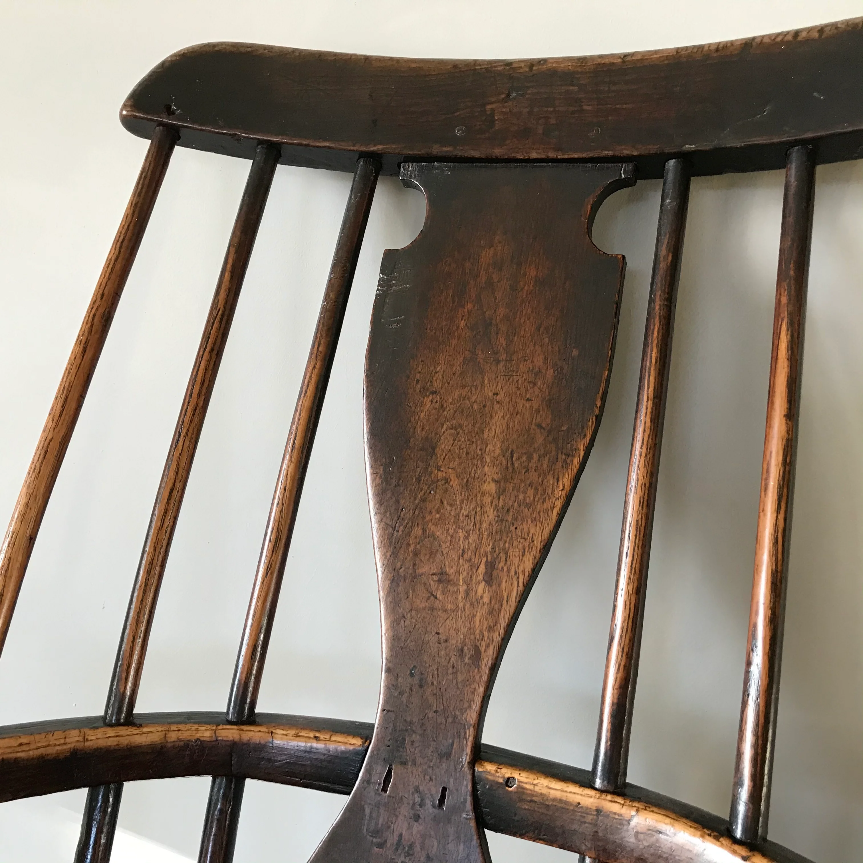 Rare Welsh Comb Back Windsor Armchair c.1780 - Image 27