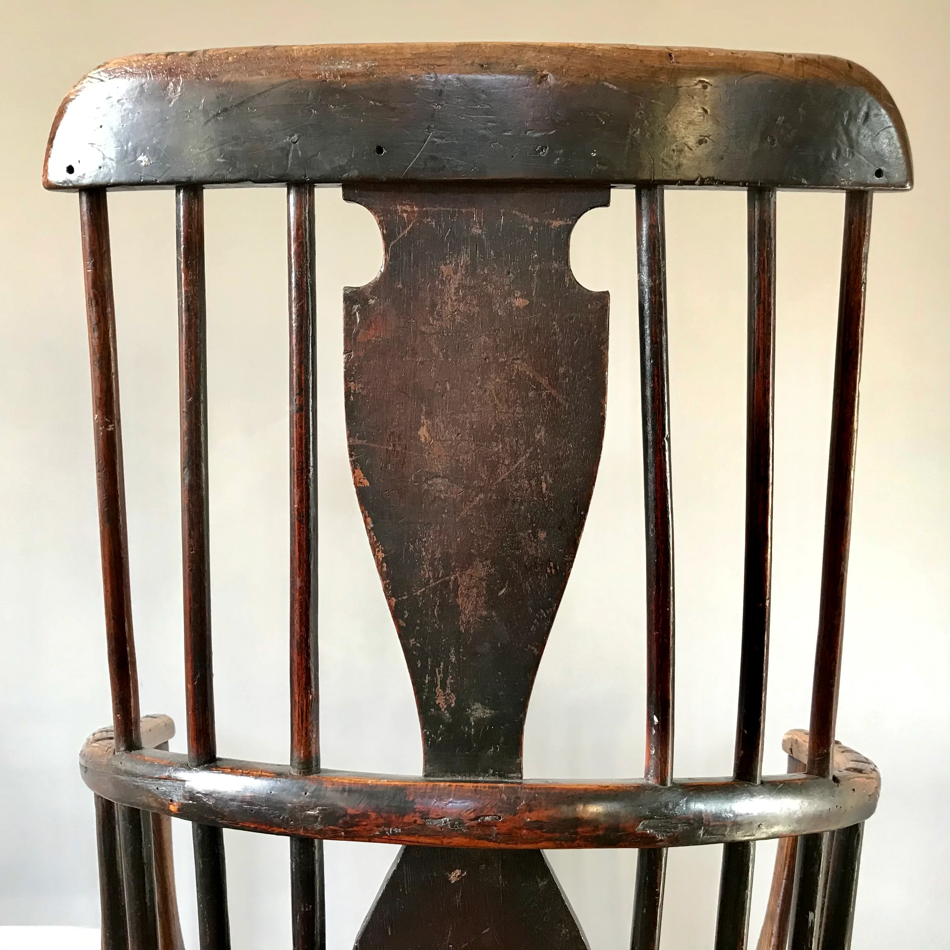 Rare Welsh Comb Back Windsor Armchair c.1780 - Image 9