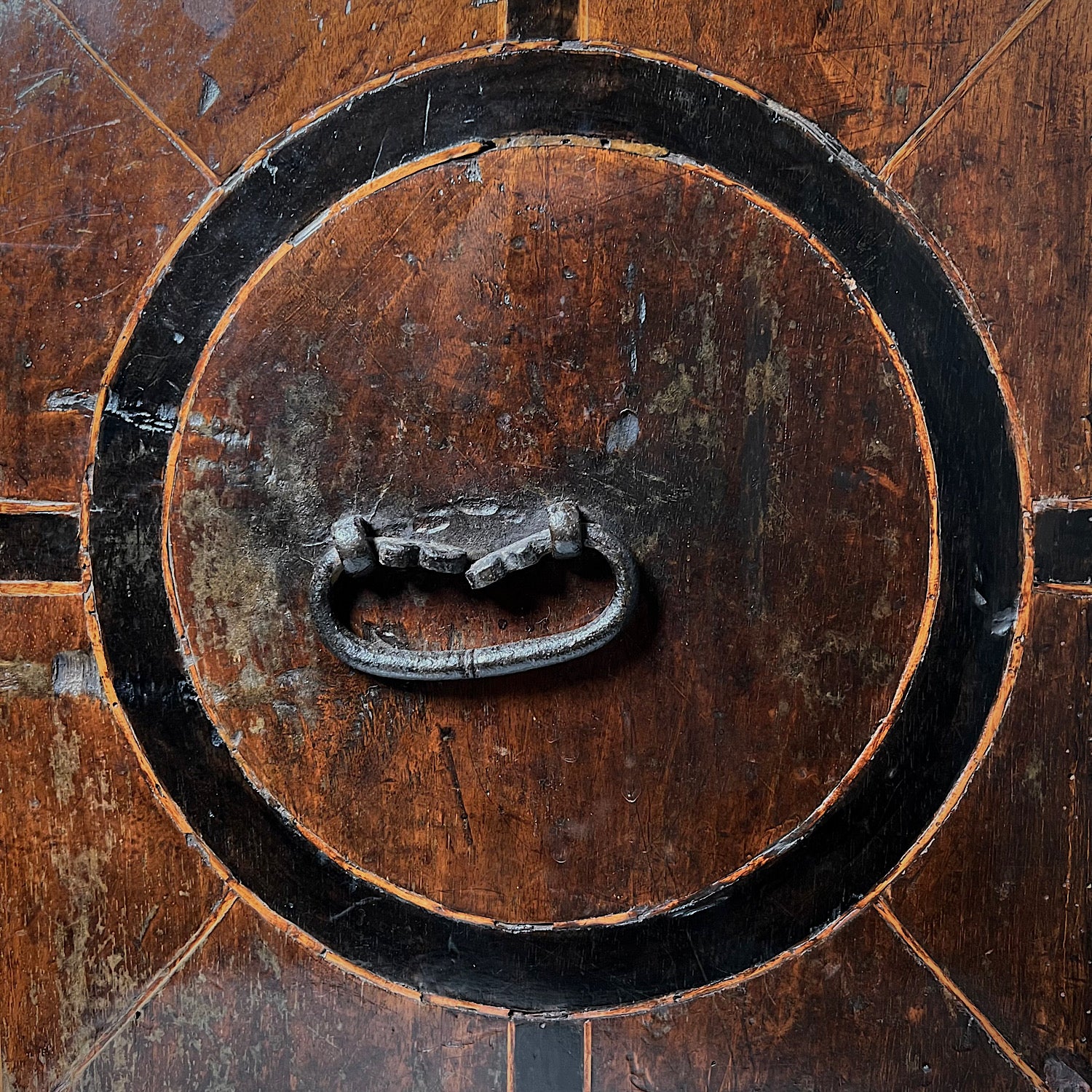 Renaissance Walnut Geometrically Inlaid Vargueno/Bargueno c.1530-1550. - Image 13