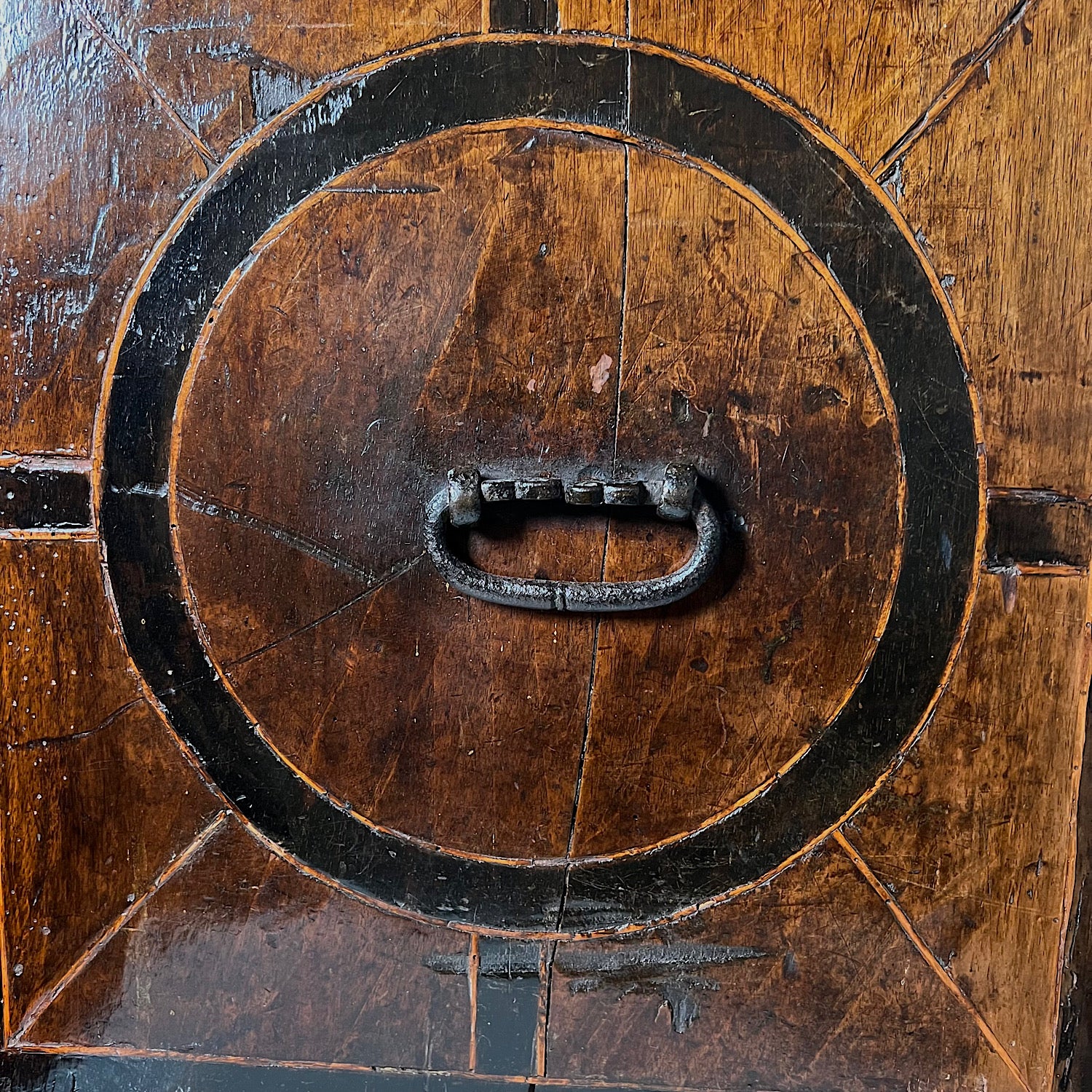 Renaissance Walnut Geometrically Inlaid Vargueno/Bargueno c.1530-1550. - Image 27