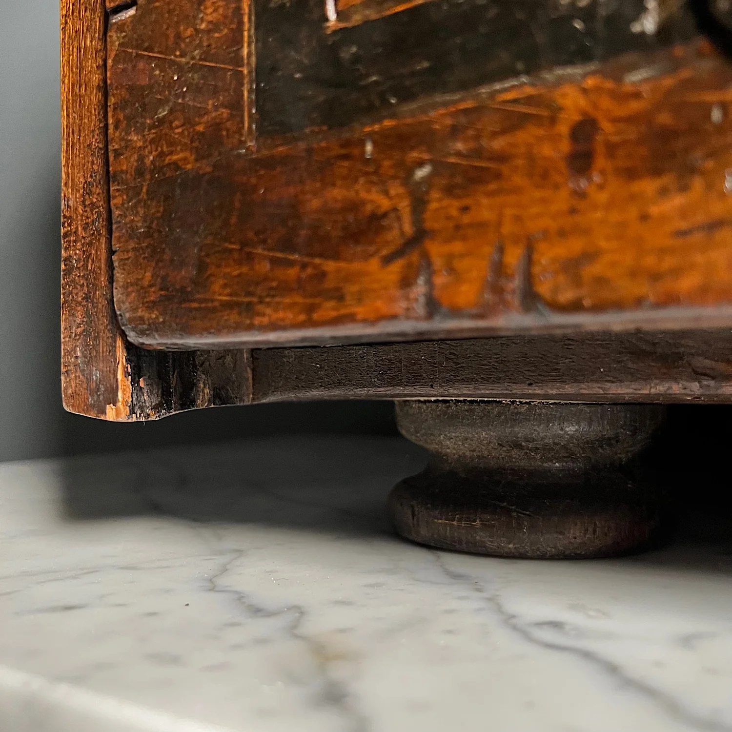 Renaissance Walnut Geometrically Inlaid Vargueno/Bargueno c.1530-1550. - Image 28