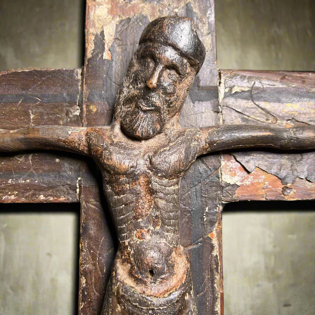 Romanesque Crucifixion – North Italian, c.1180–1230 ("The Spencer Crucifixion") - Image 6